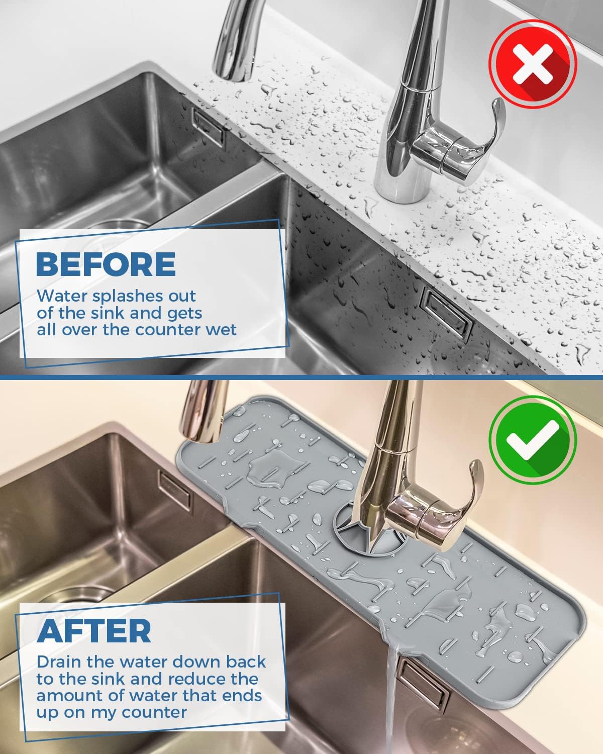 Kitchen Sink Splash Guard 