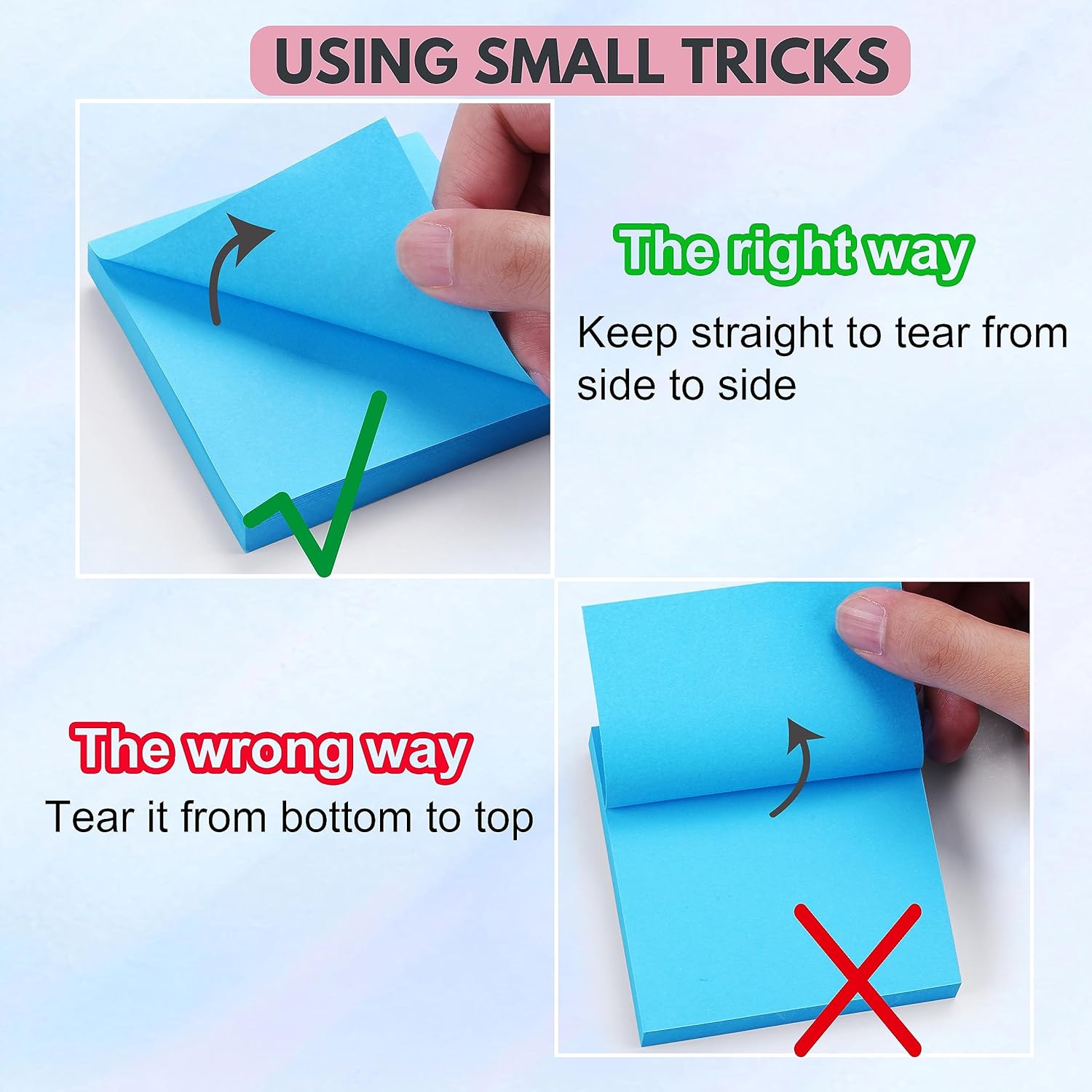 Sticky Notes Bulk, Woswel Sticky Notes 3 x 3 
