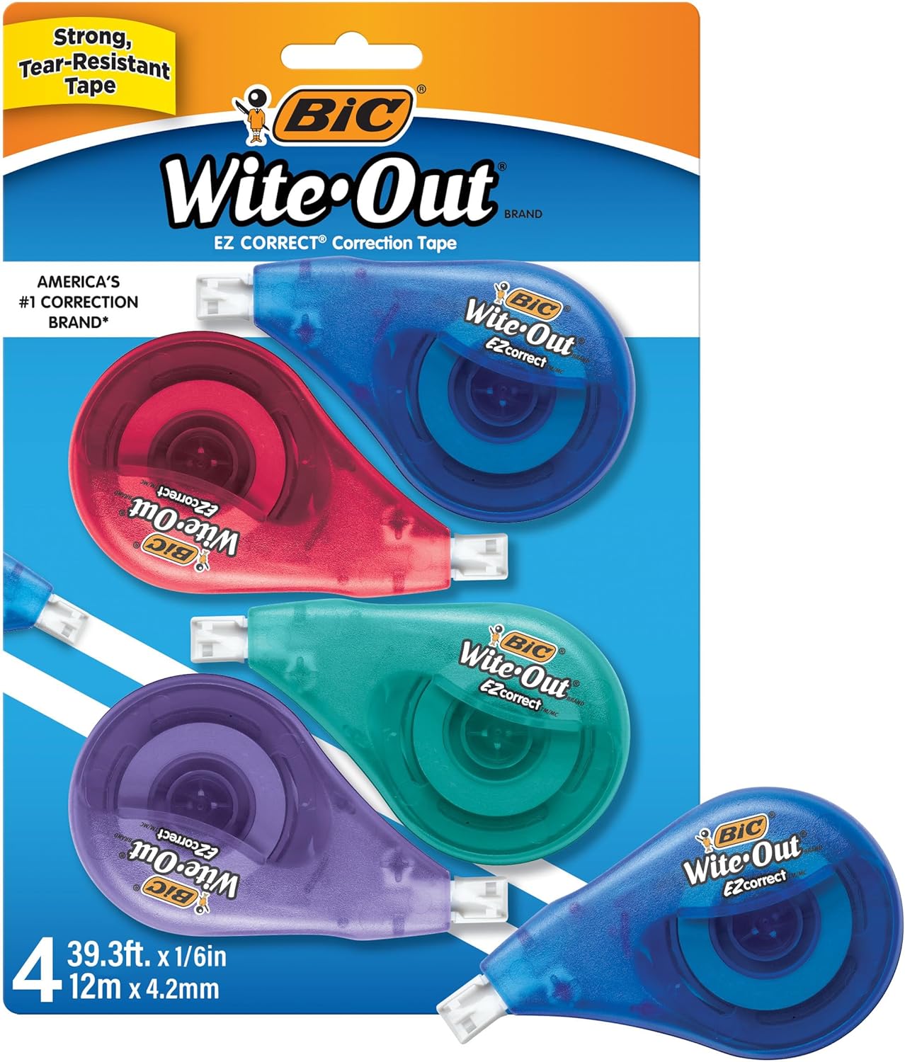 BIC White-Out Brand EZ Correct Correction Tape