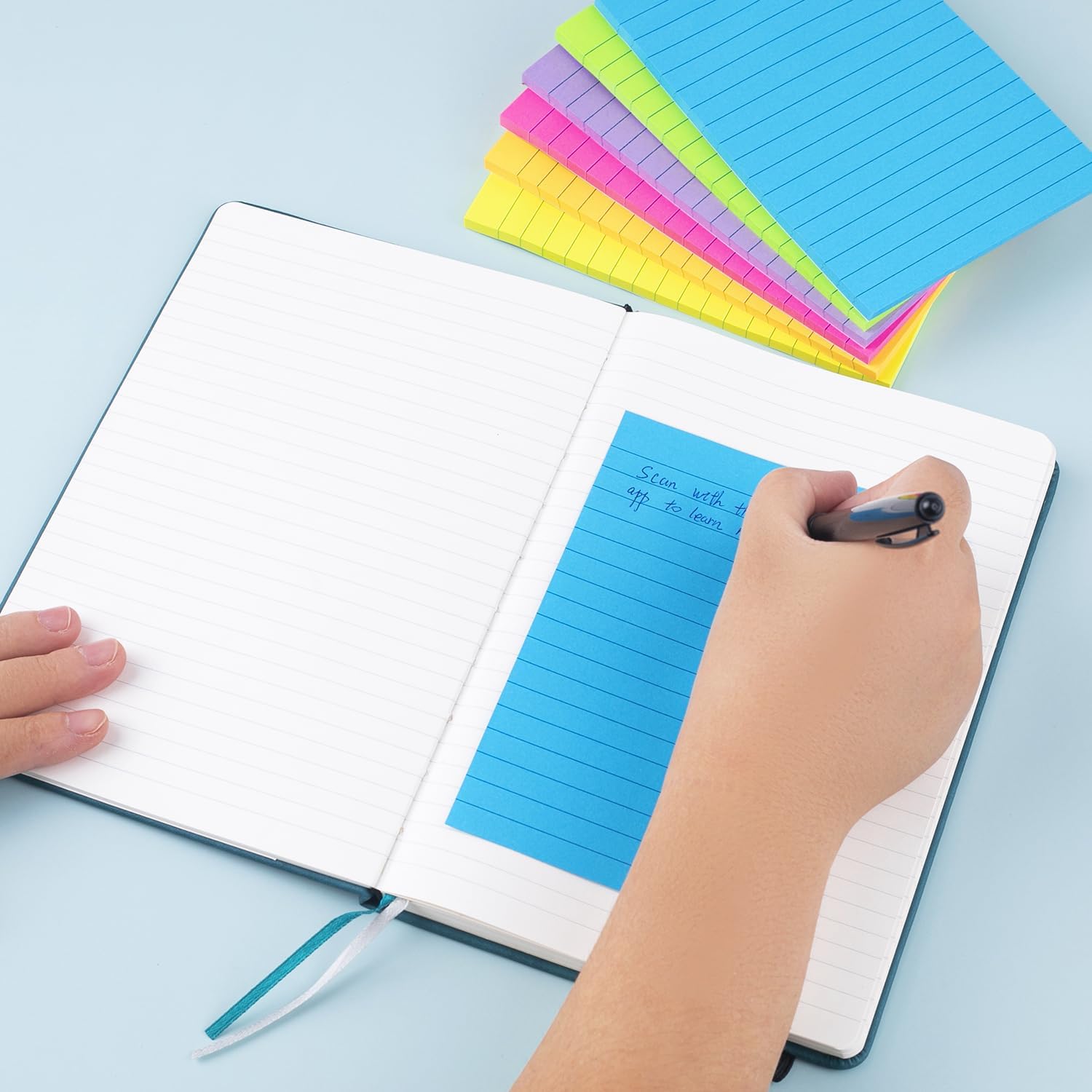 Lined Sticky Notes 4X6 