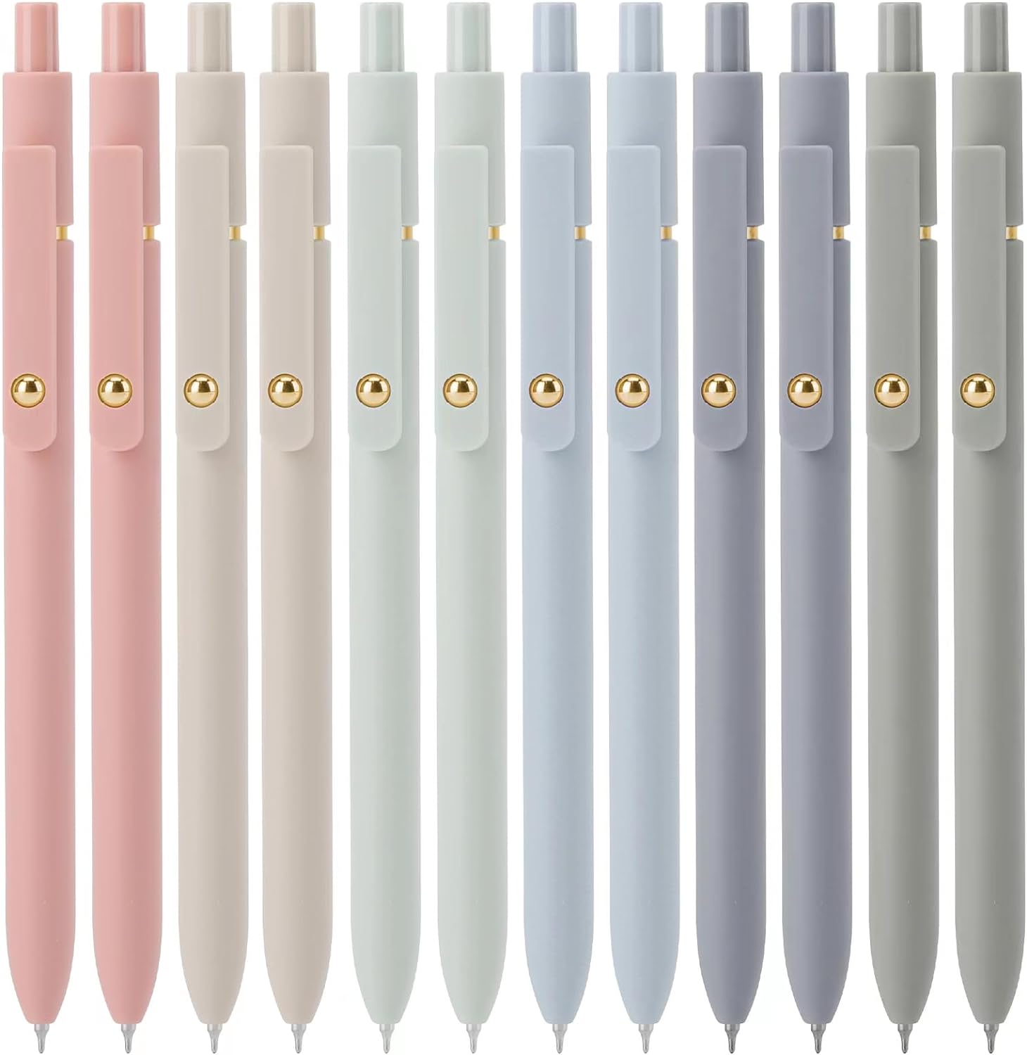 Ddaowanx Gel Pens,0.5mm Quick Dry Black 