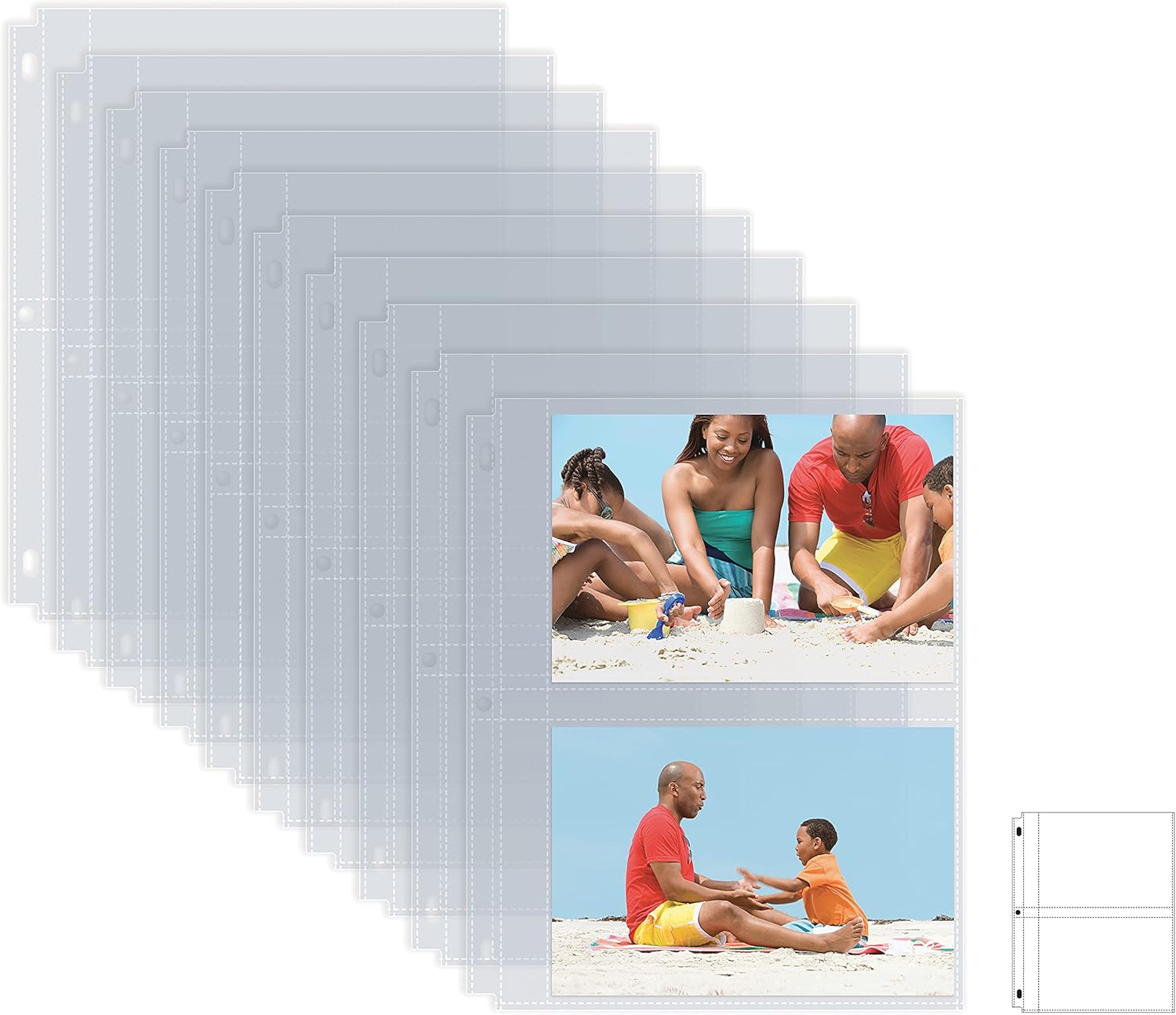 Better Office Products Photo Album Refill Sheets