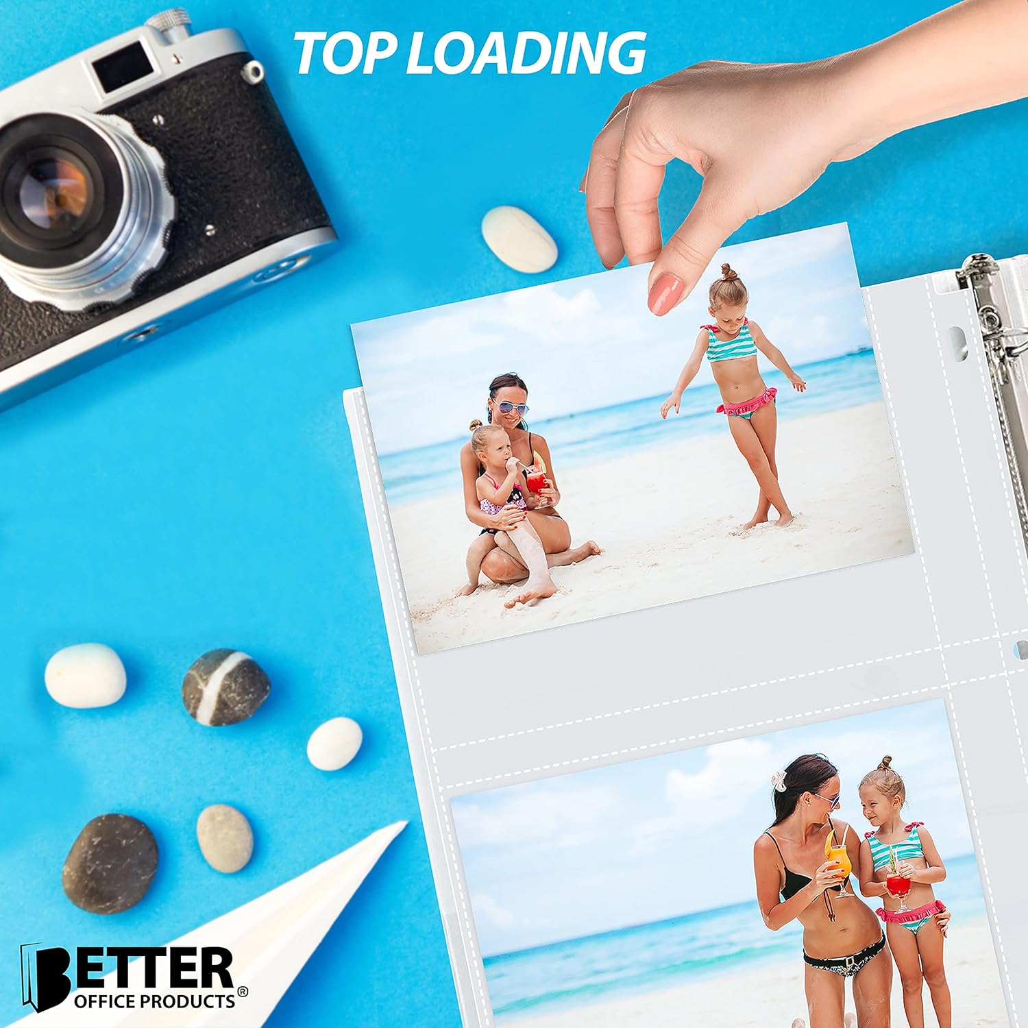 Better Office Products Photo Album Refill Sheets