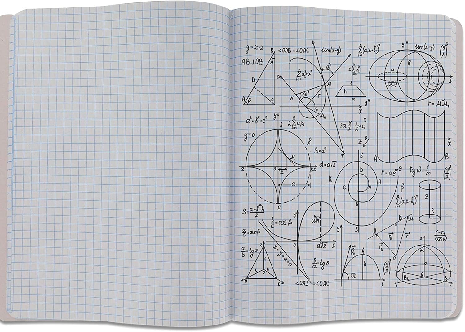 1InTheOffice Quad Ruled Composition Book 9.75 x 7.5