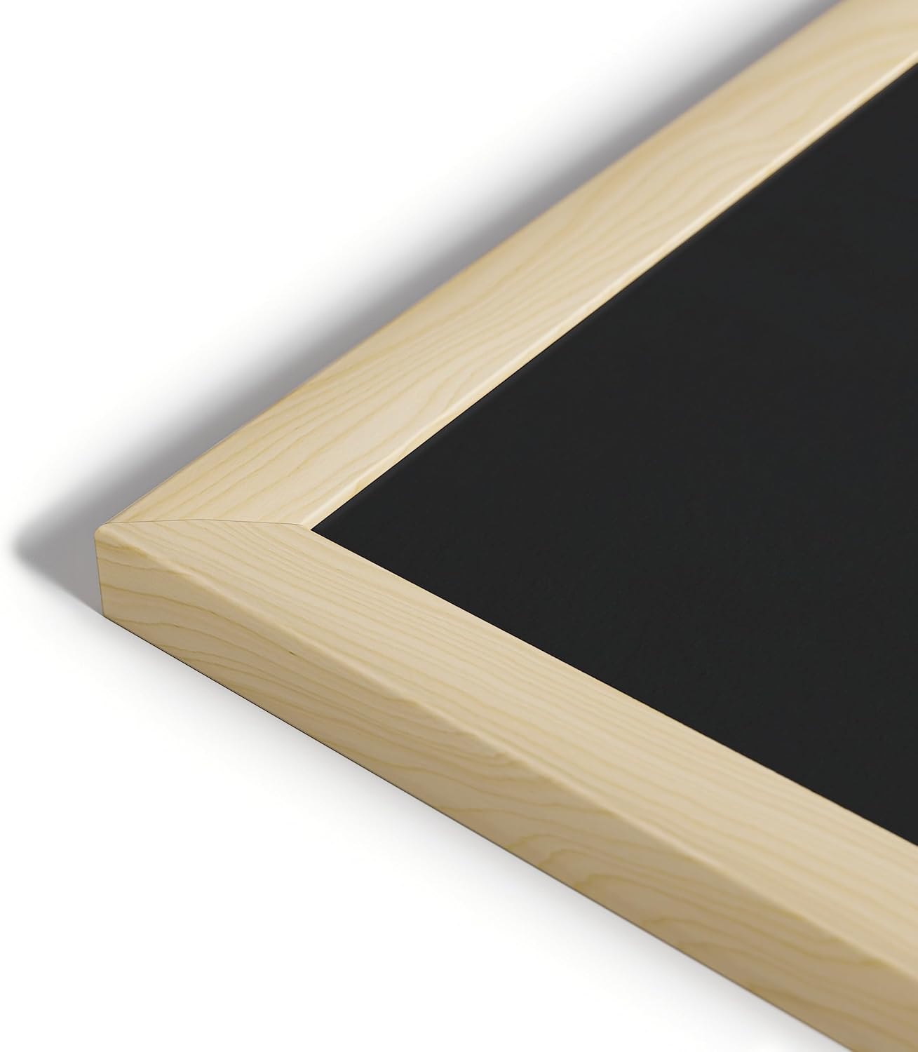 U Brands Chalkboard, 17 x 23 Inches, Birch Wood Frame