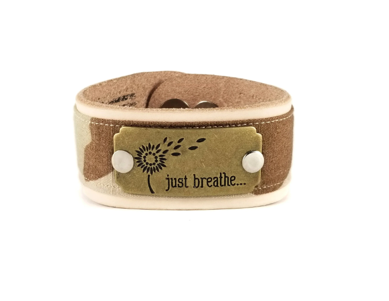 Just Breathe -  ARMY Leather ValorBAND