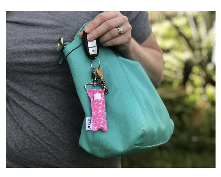 Breast Cancer Awareness LippyClip® Lip Balm Holder