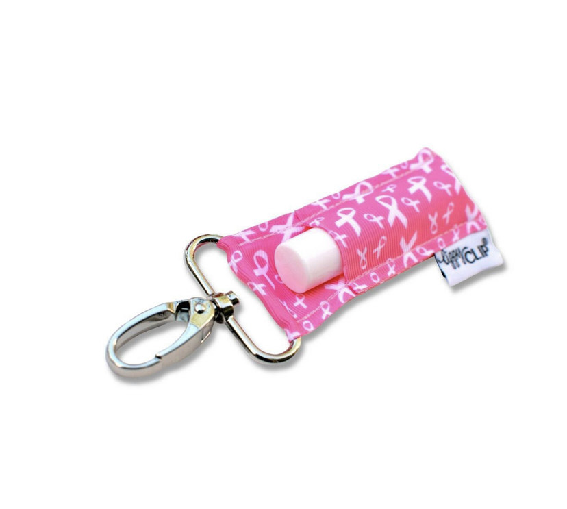 Breast Cancer Awareness LippyClip® Lip Balm Holder