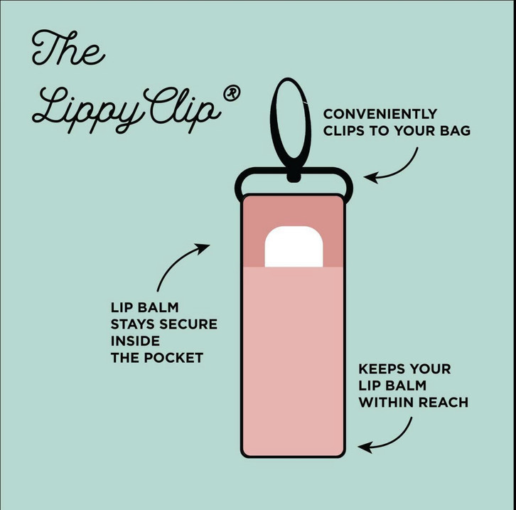 Breast Cancer Awareness LippyClip® Lip Balm Holder
