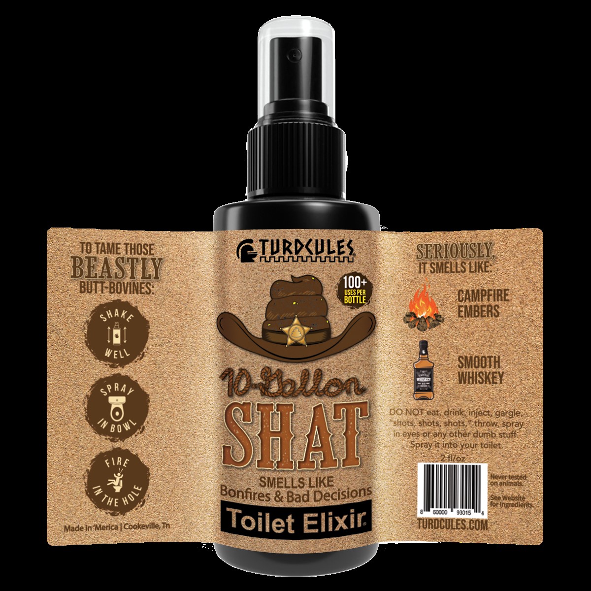 10 Gallon Shat Toilet Elixir (Toilet Spray)