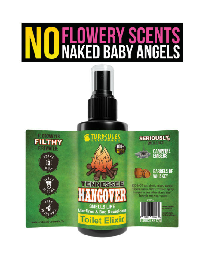 Tennessee Hangover Toilet Elixir (Toilet Spray)