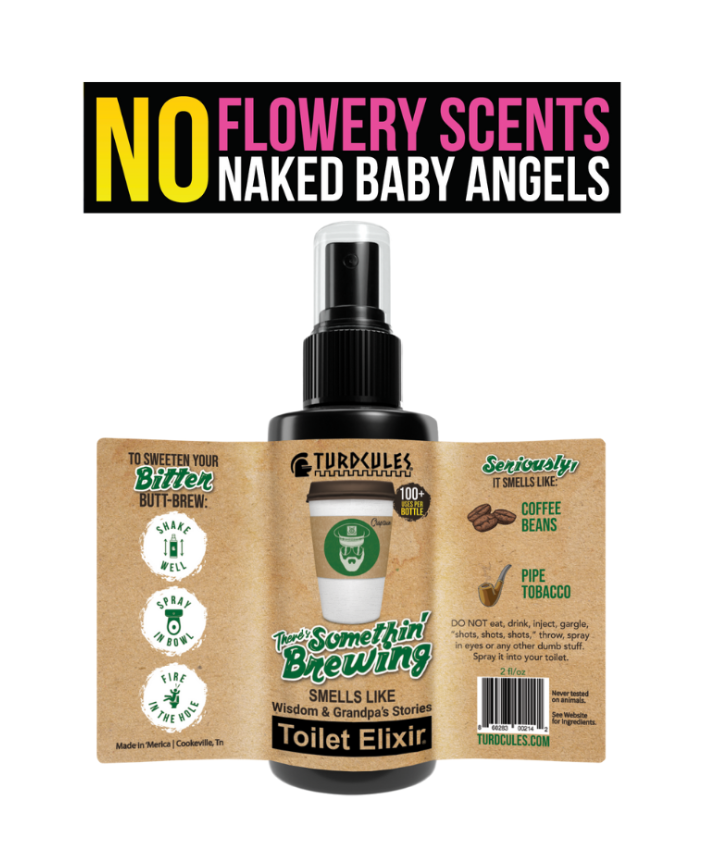There's Somethin' Brewing Toilet Elixir (Toilet Spray)