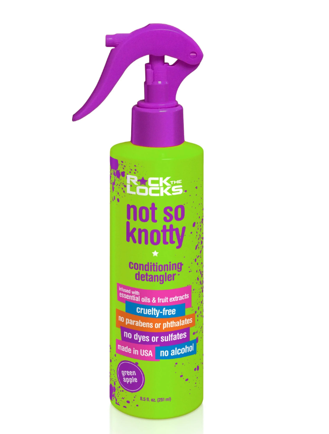 Rock the Locks Not So Knotty Green Apple Conditioning Detangler