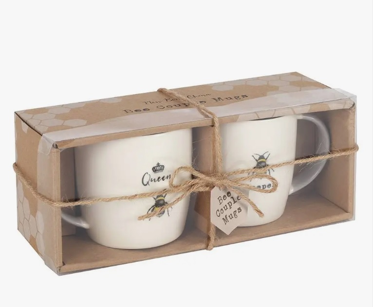 Queen and Keeper Bee Couples Mugs