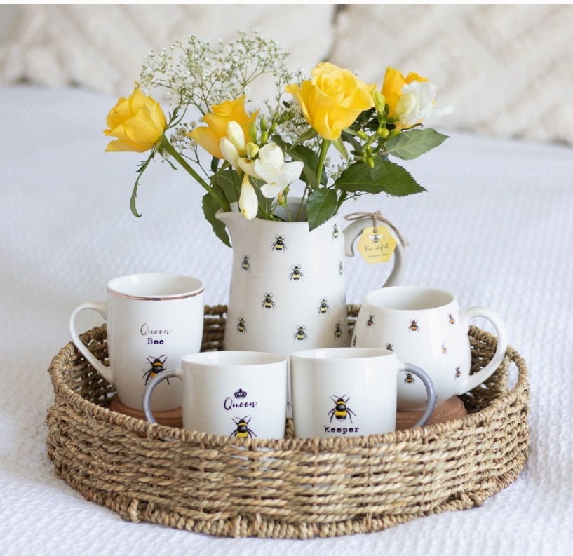 Queen and Keeper Bee Couples Mugs