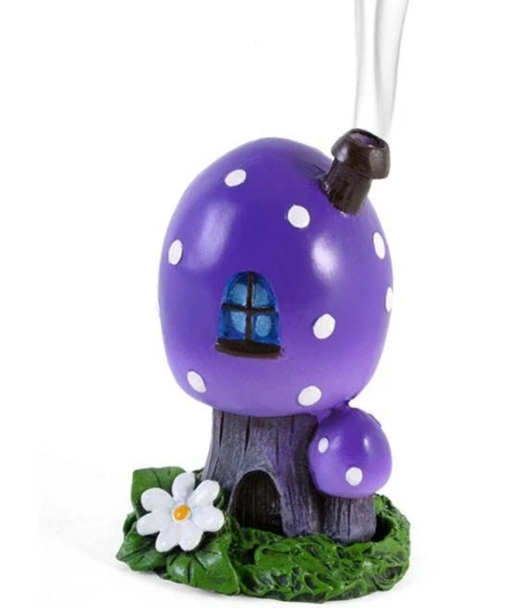 Mushroom Incense Cone Holder