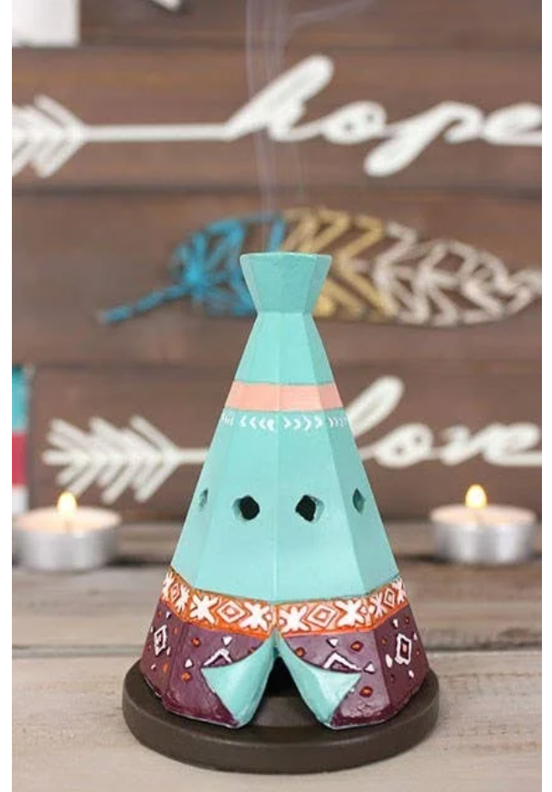 Boho Teepee Incense Cone Holder