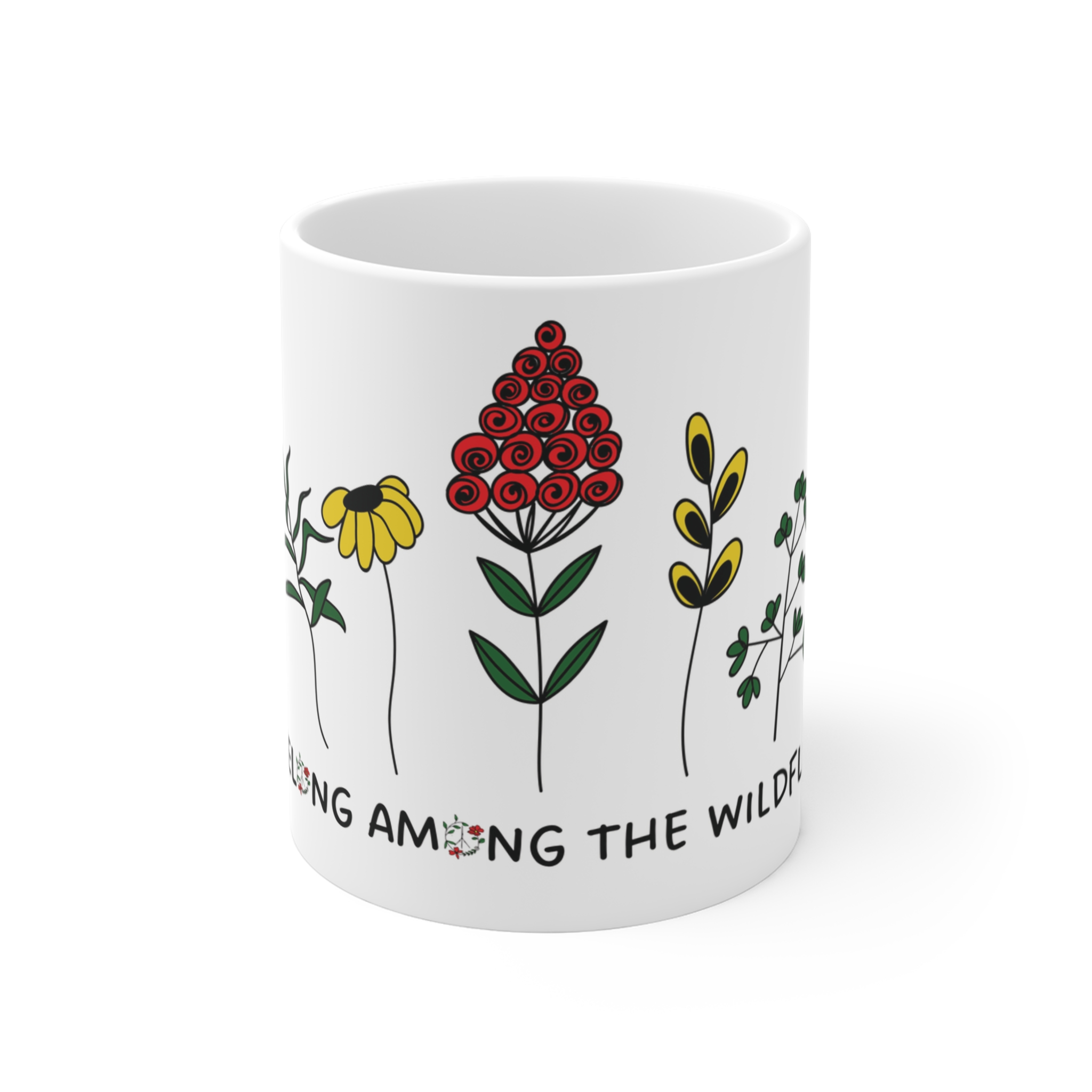 You Belong Among The Wildflowers Mug