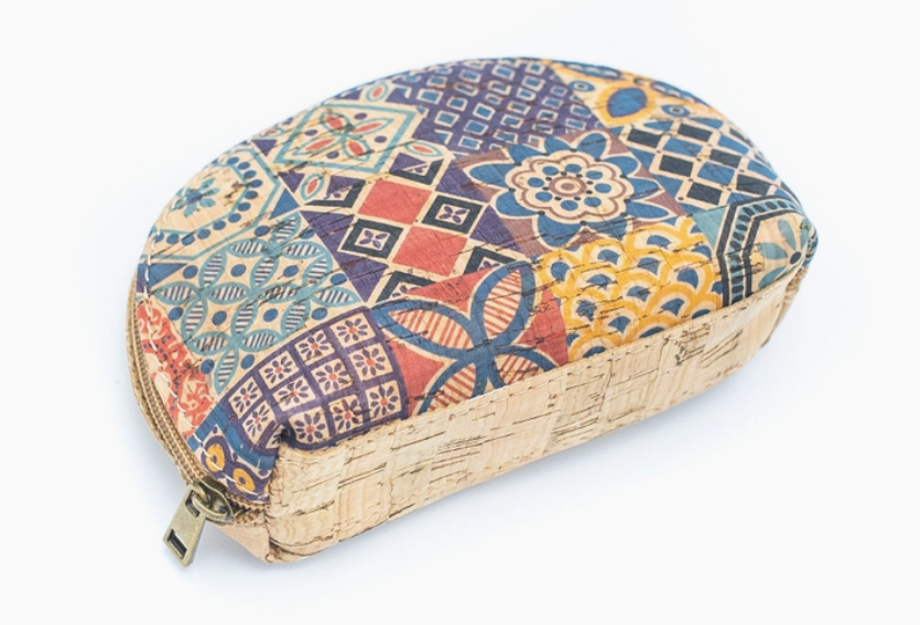 Mandala Cork Change Purse