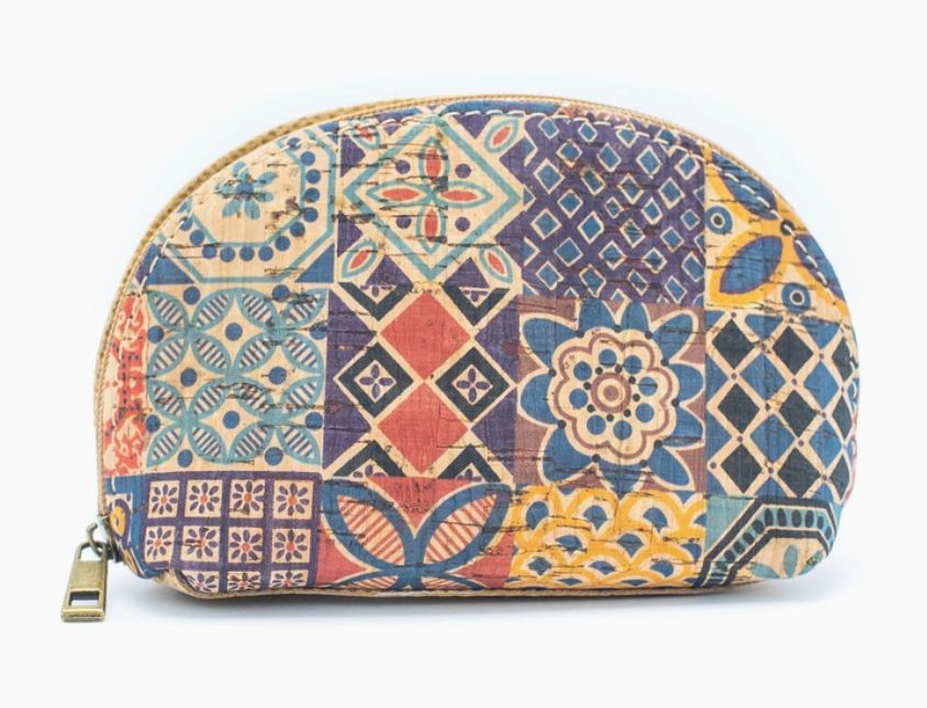 Mandala Cork Change Purse