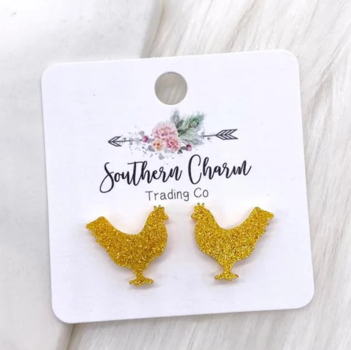Farm Animal Stud Earrings