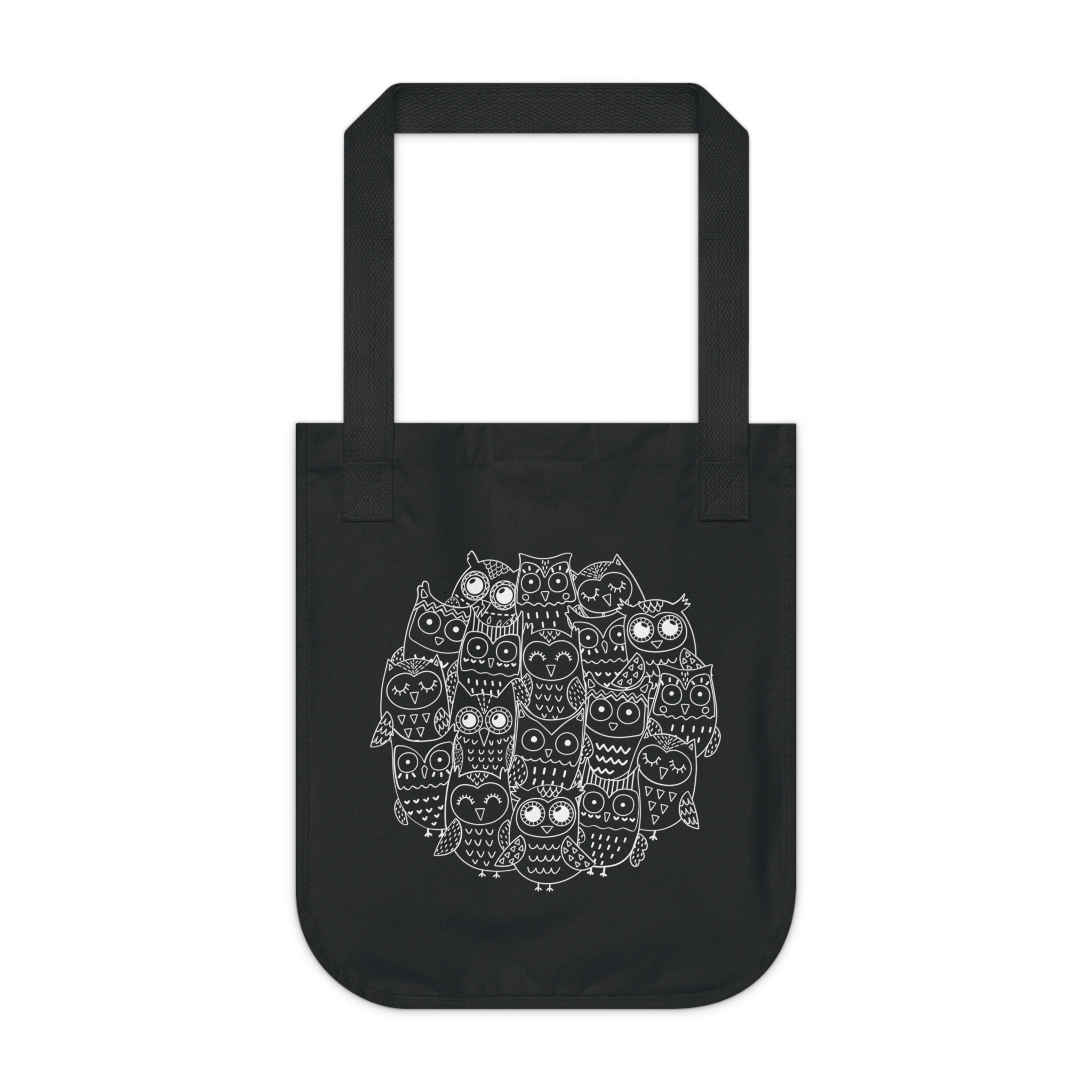 Owl Canvas Tote Bag (Organic)
