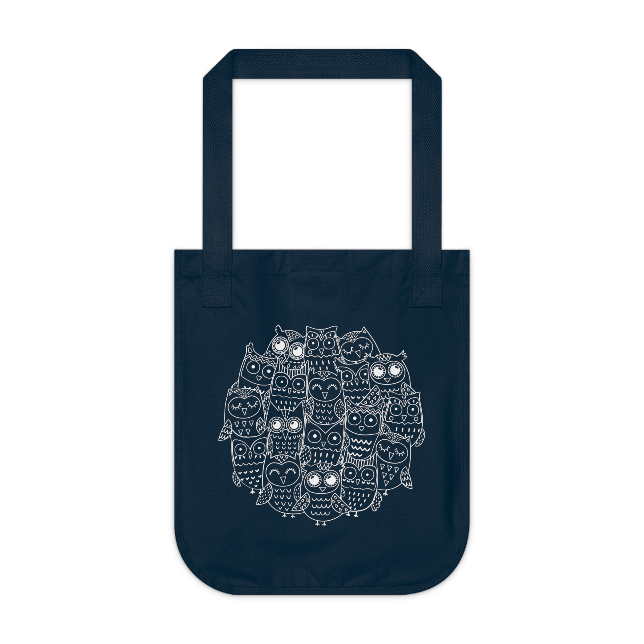 Owl Canvas Tote Bag (Organic)