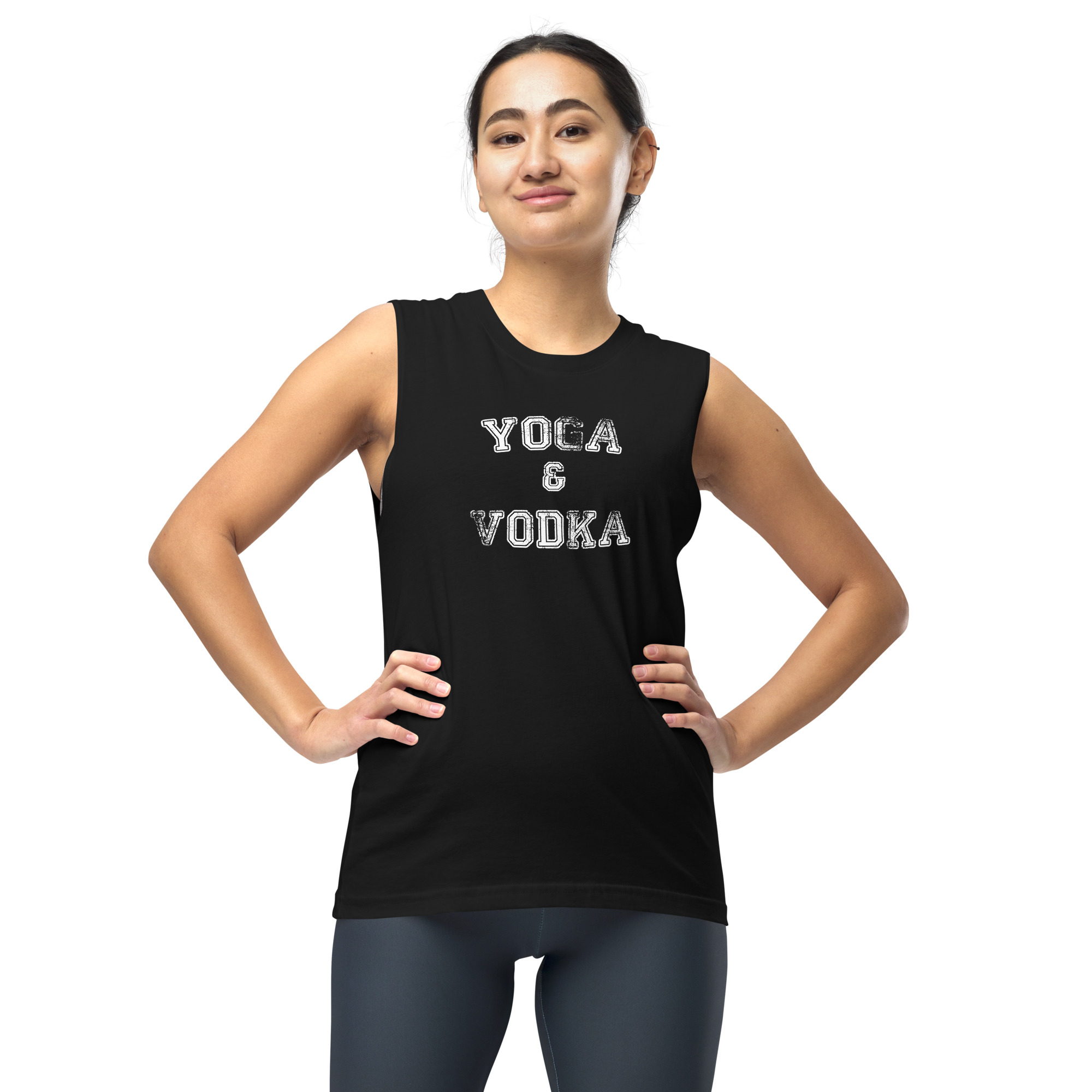 Yoga & Vodka Muscle Tee