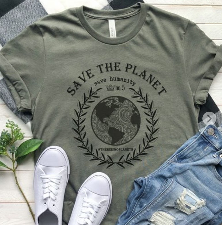 Super Soft Save The Planet T-Shirt