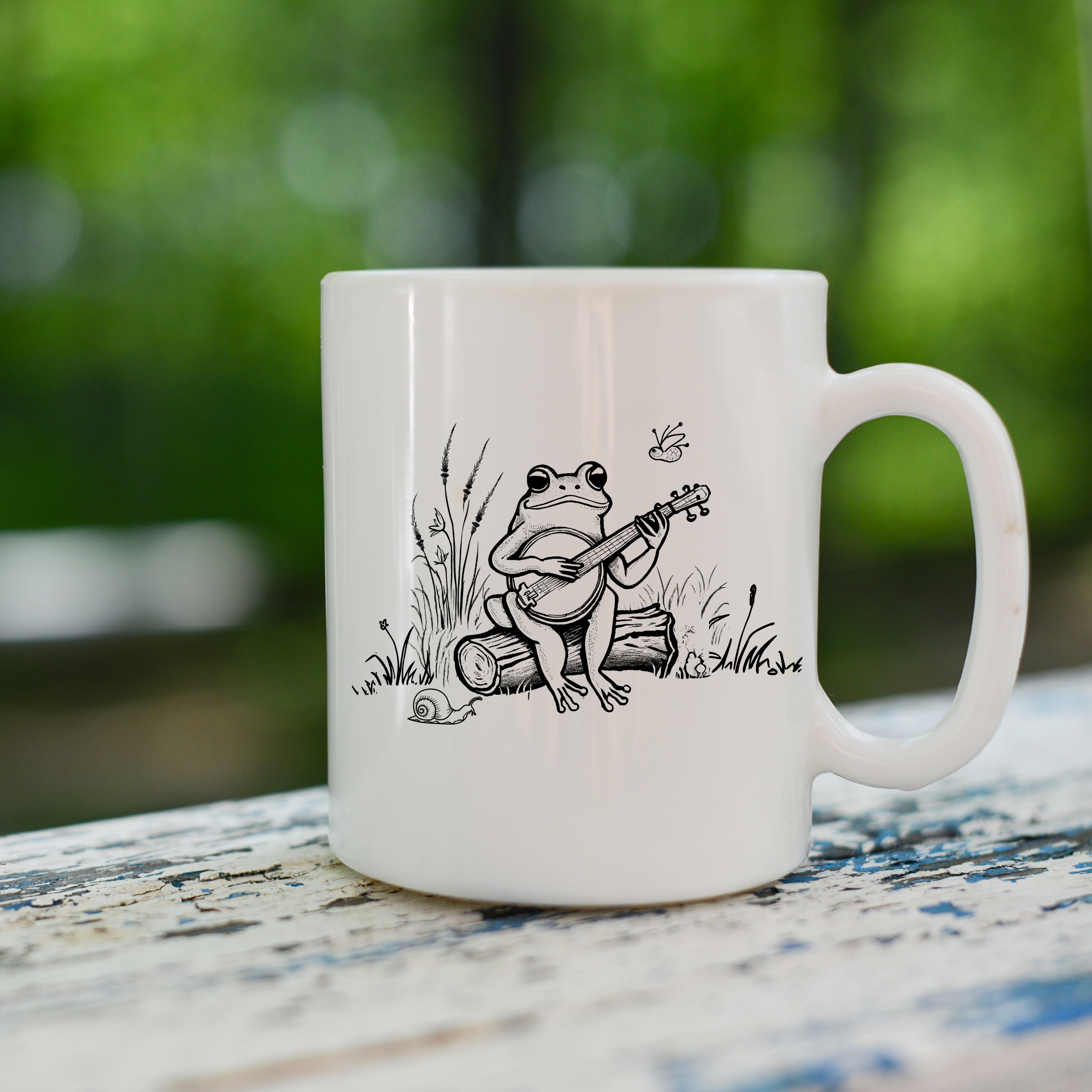 Banjo Frog Mug