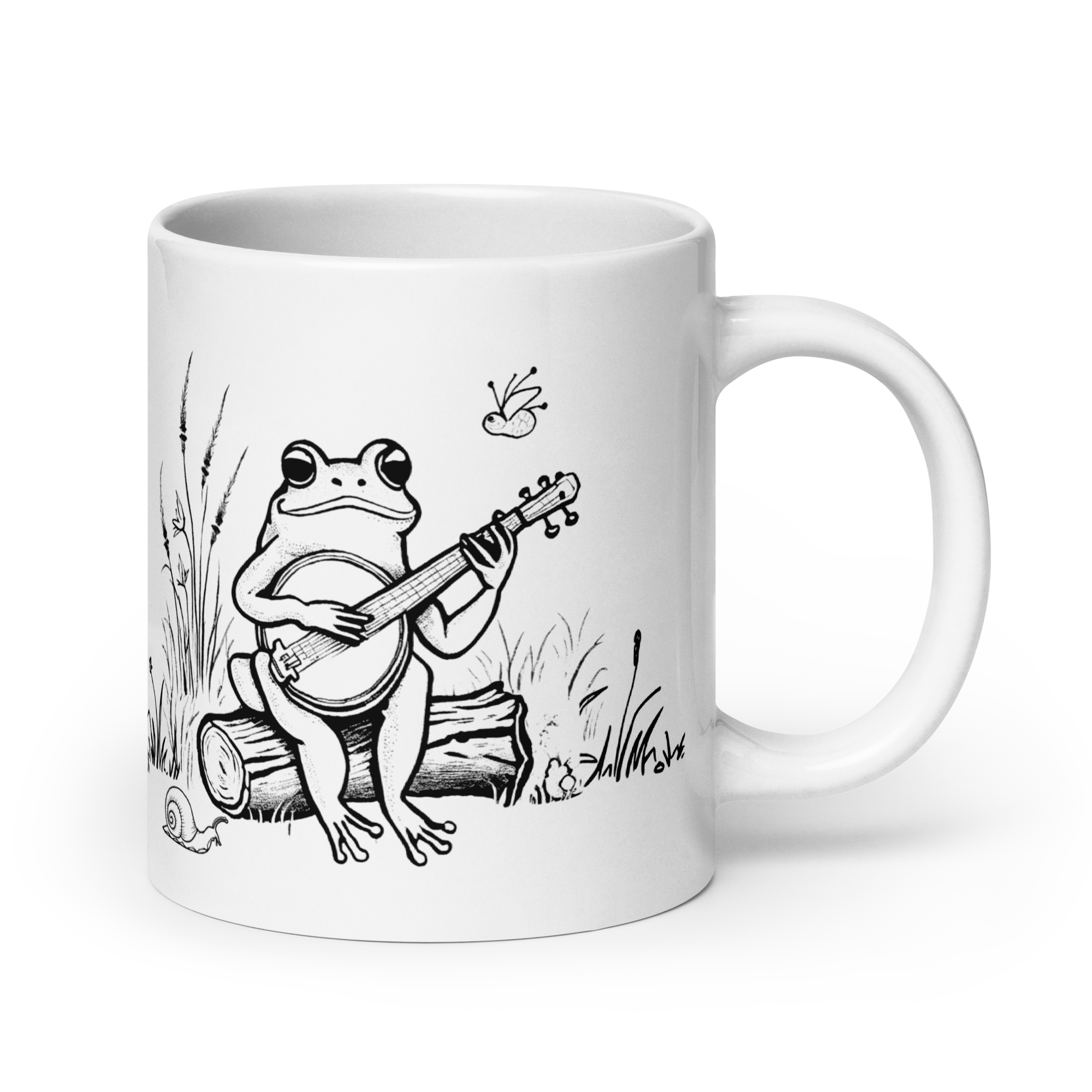 Banjo Frog Mug