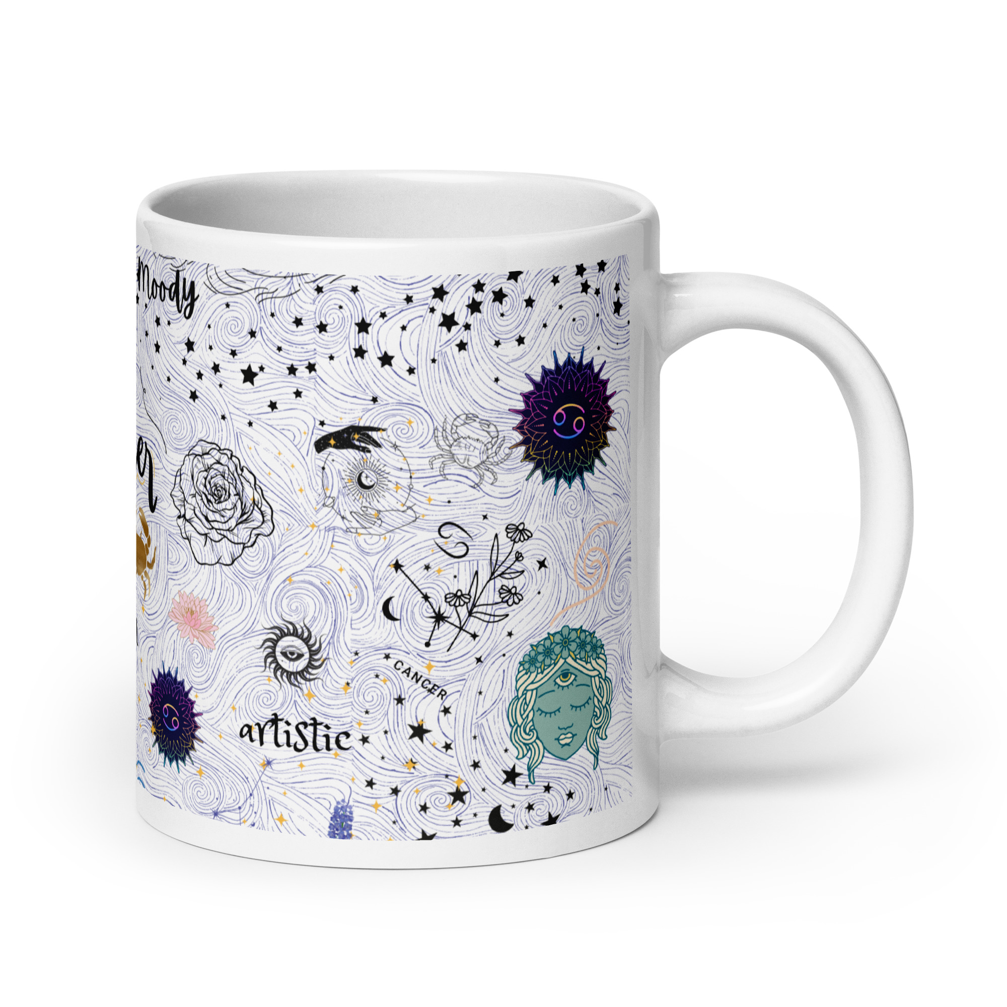 Cancer Zodiac Jumbo Mug