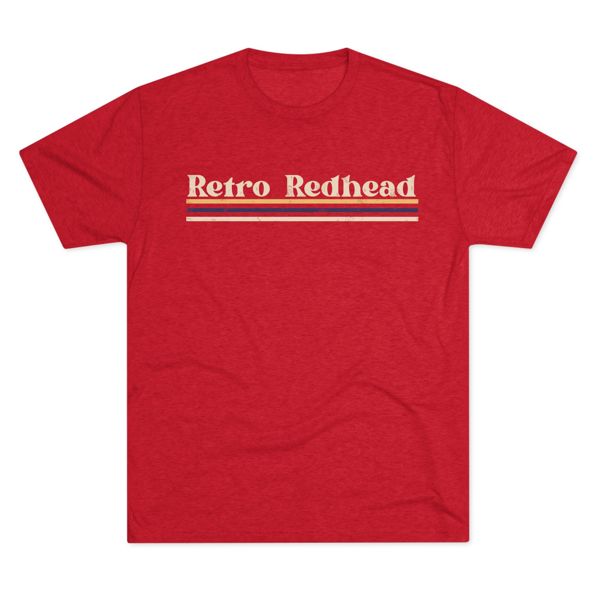 Retro Redhead Tri-Blend Tee – Vintage Style, Ultra-Soft Comfort