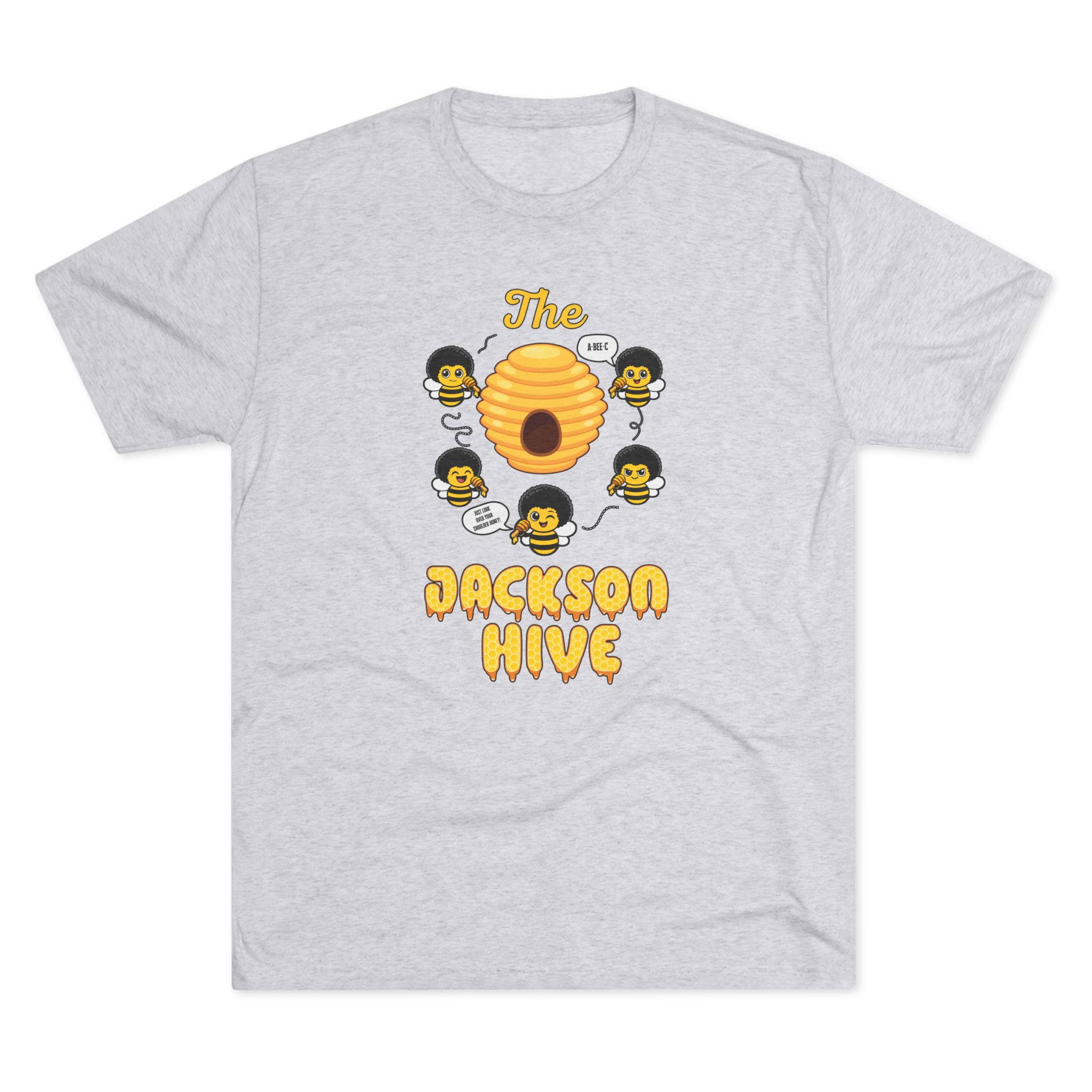 The Jackson Hive Super Soft Tri-Blend Graphic T-Shirt