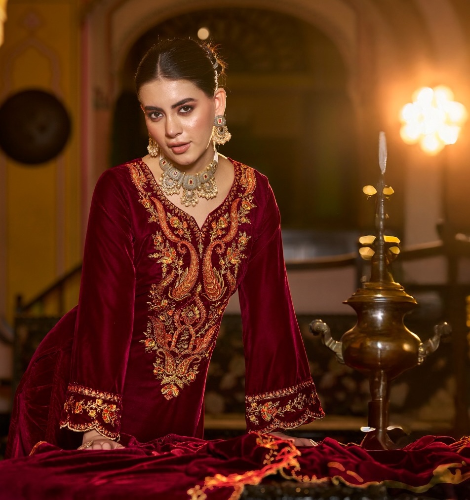 Velvet Salwar Suit