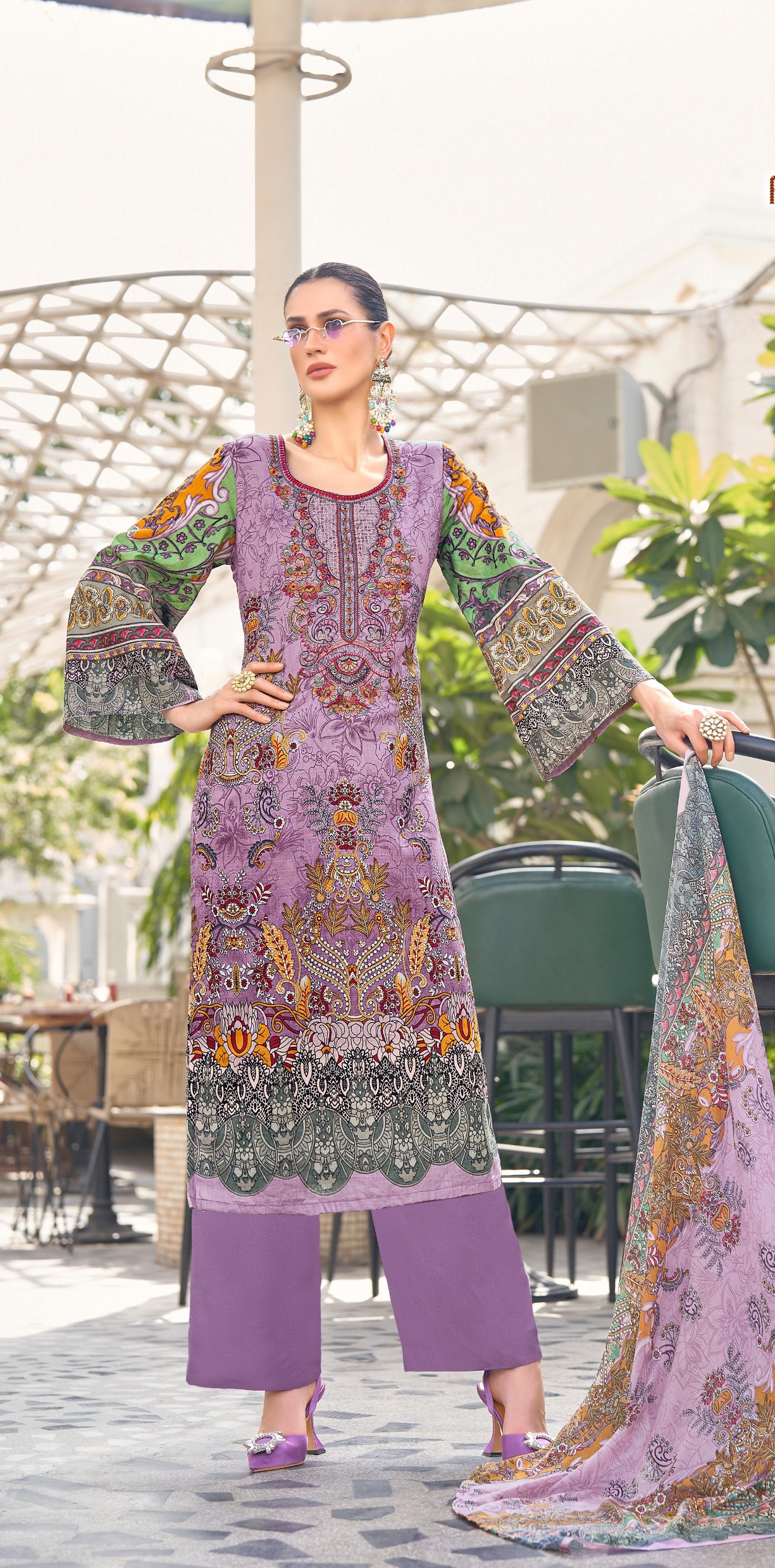Embroidered Lawn Suit