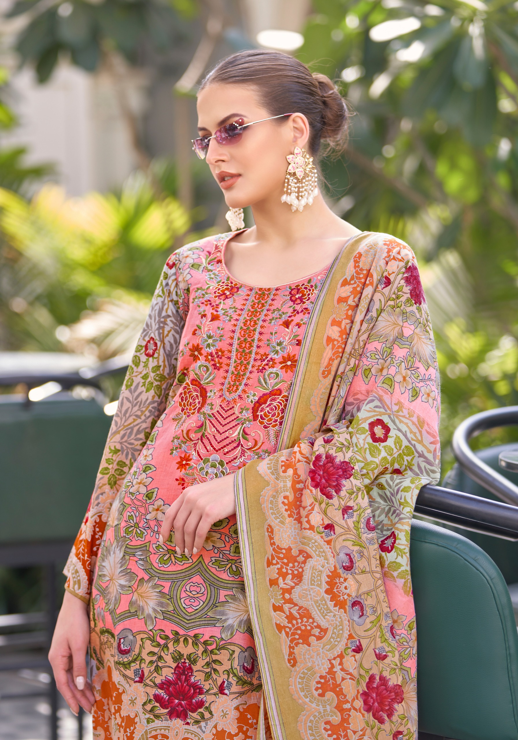 Embroidered Lawn Suit