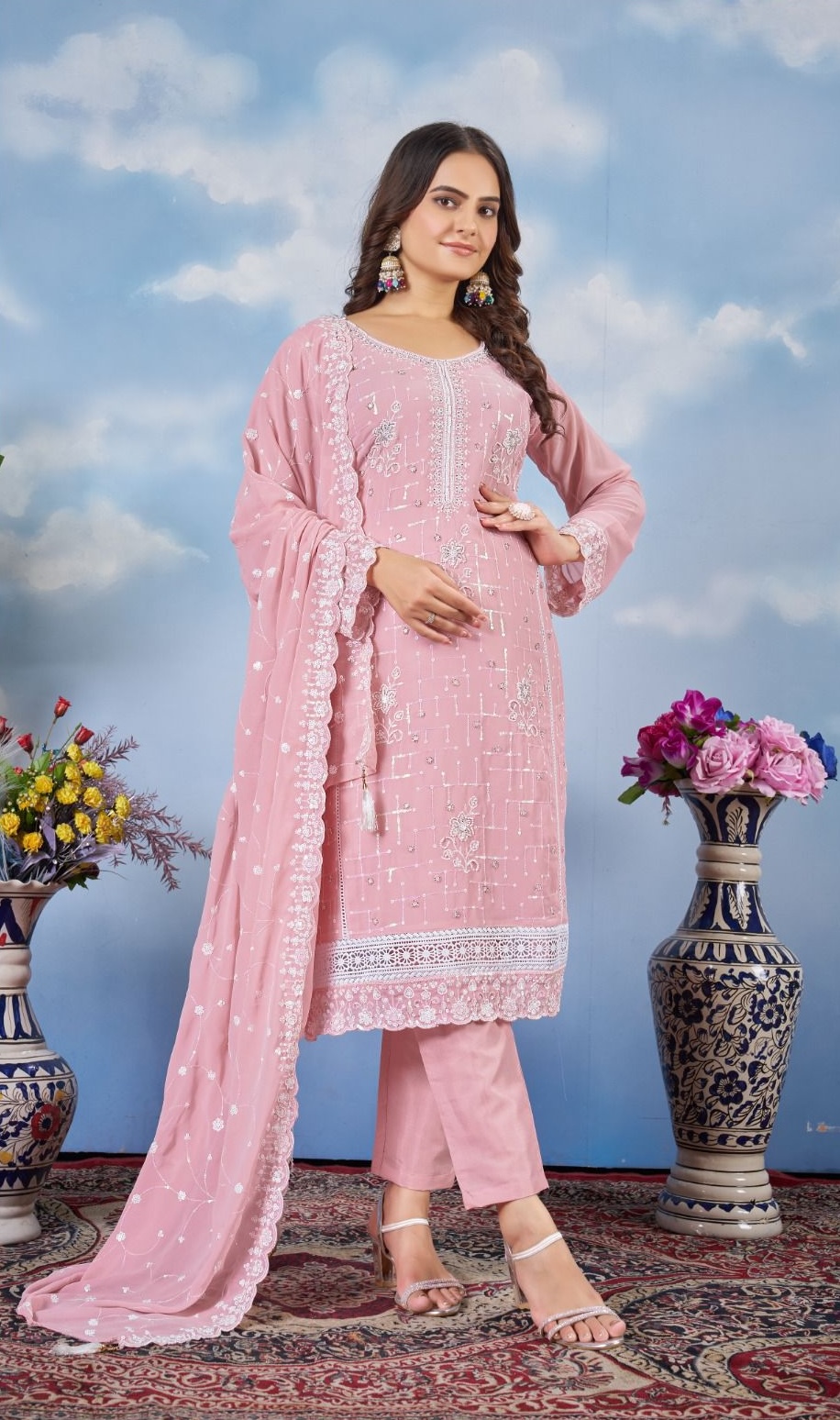 Georgette Salwar Suit Catalog 