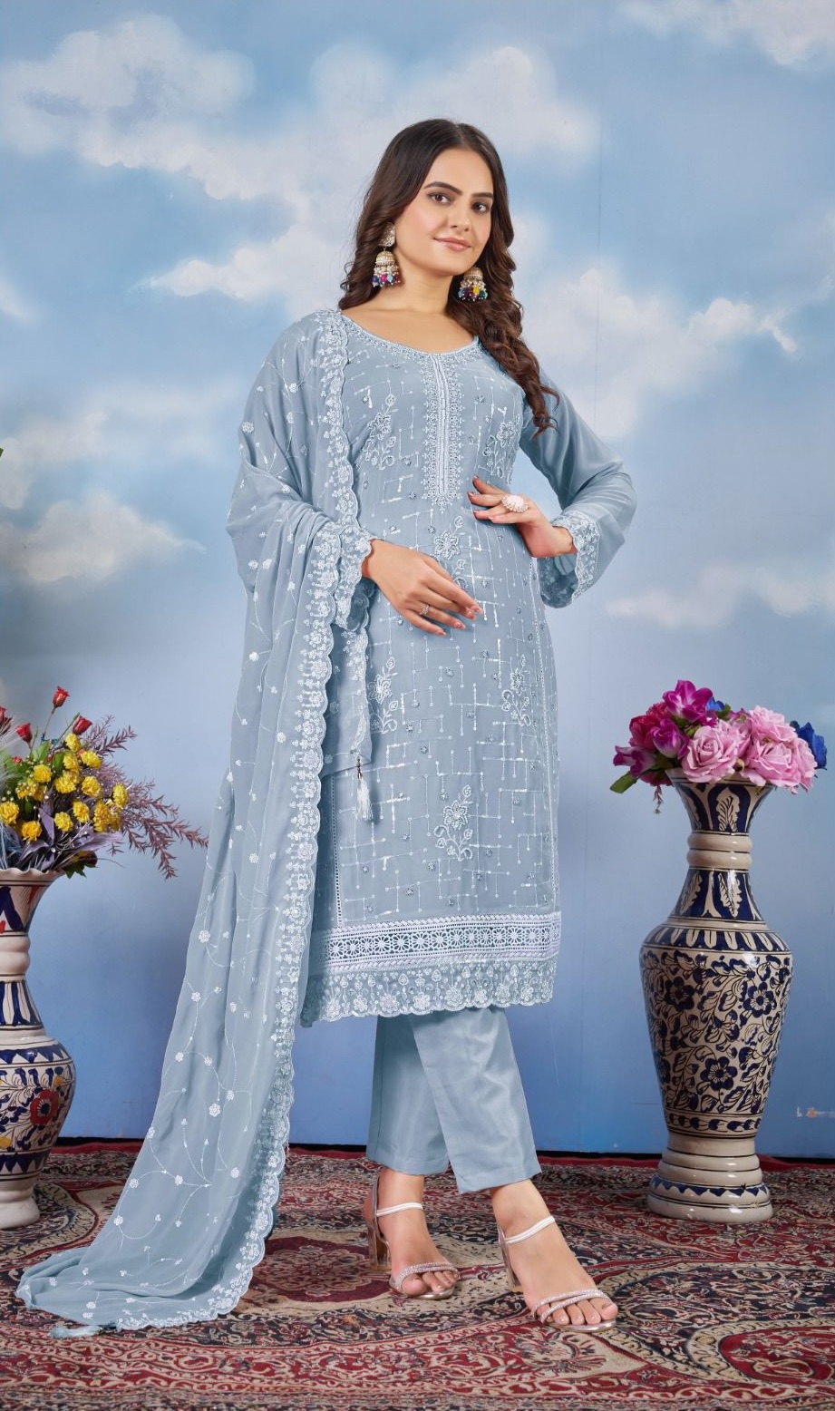 Georgette Salwar Suit Catalog 