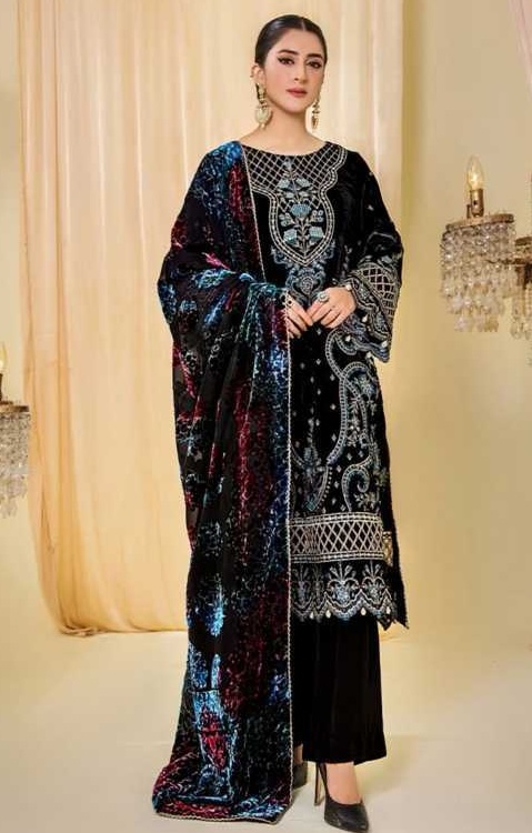 Velvet Salwar Suit