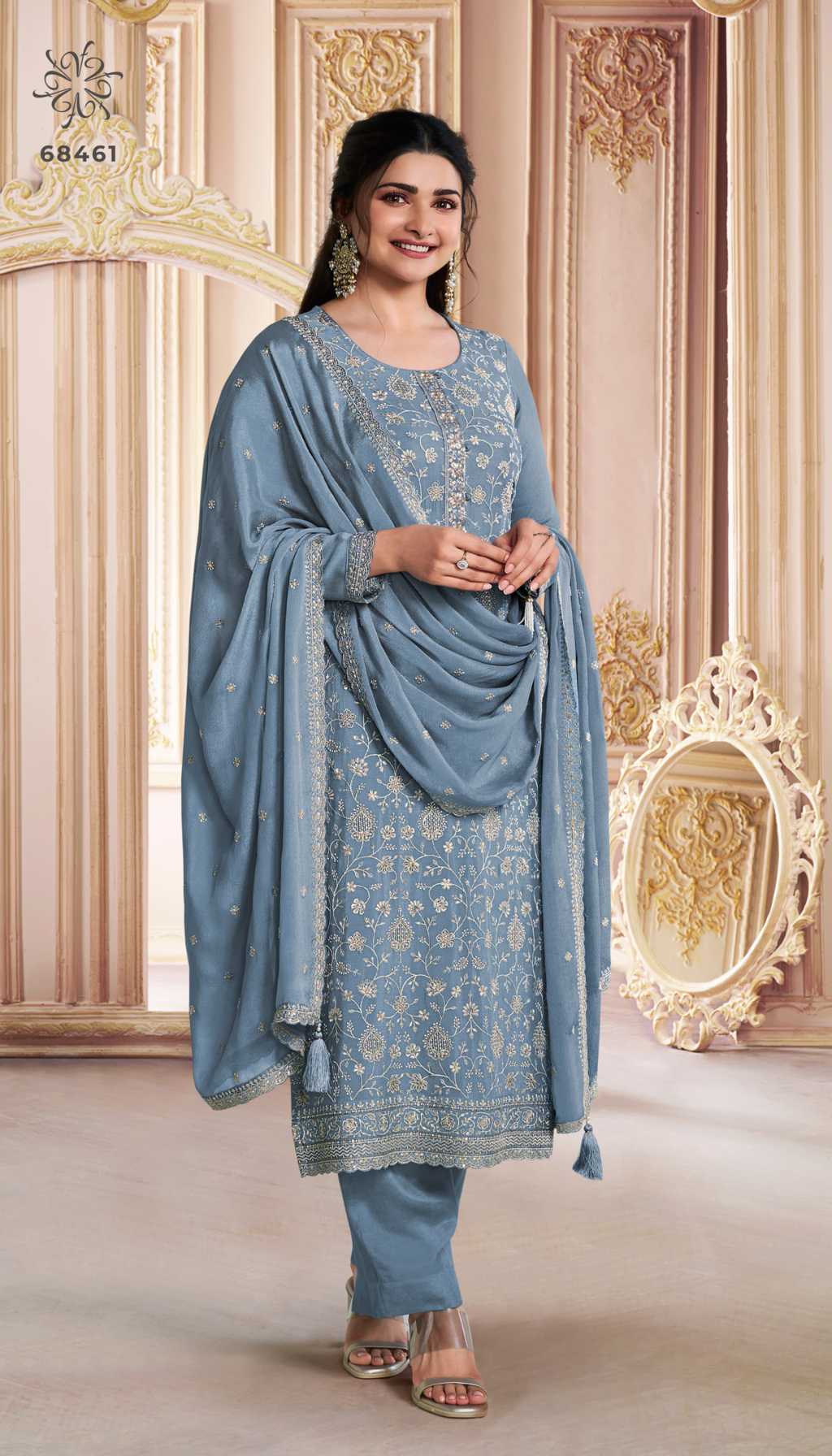 Chinon Salwar Suit