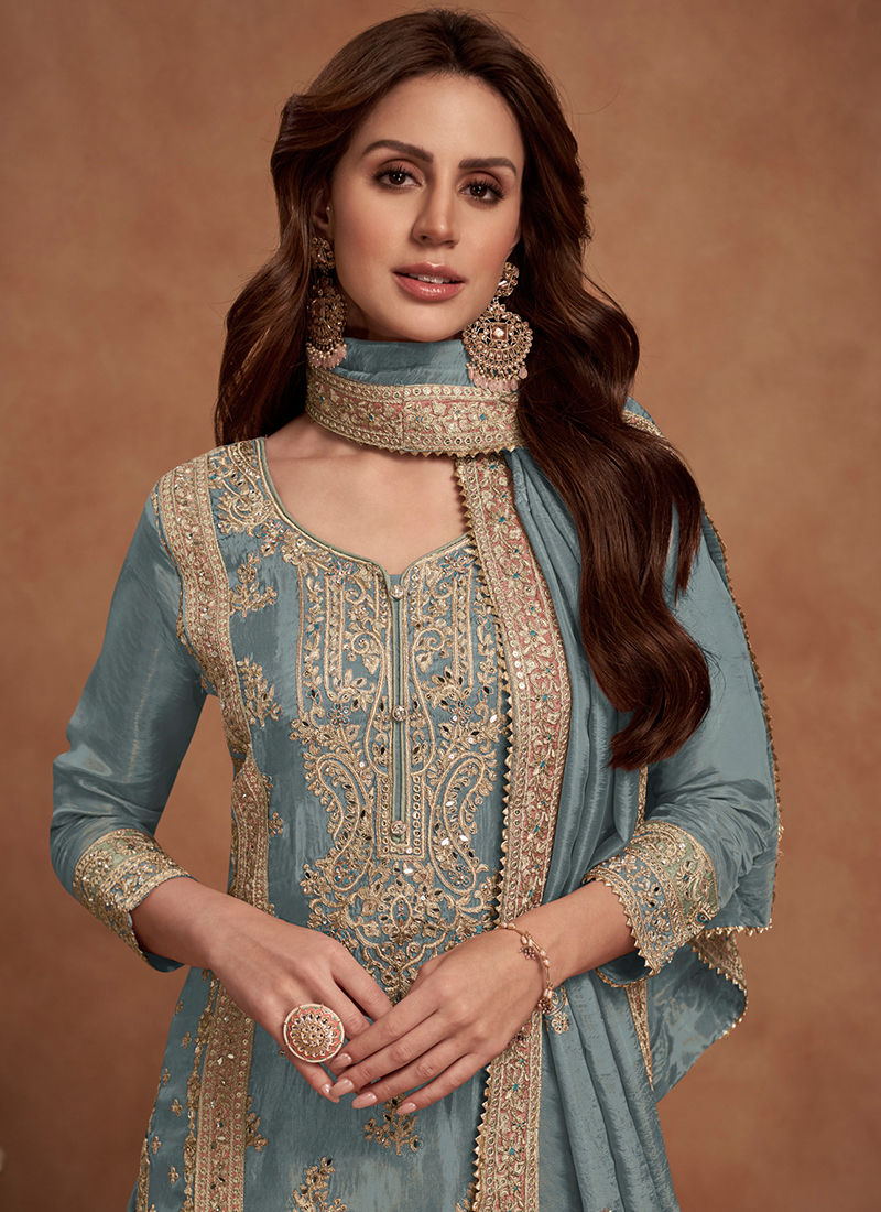 Readymade Plazzo Suit