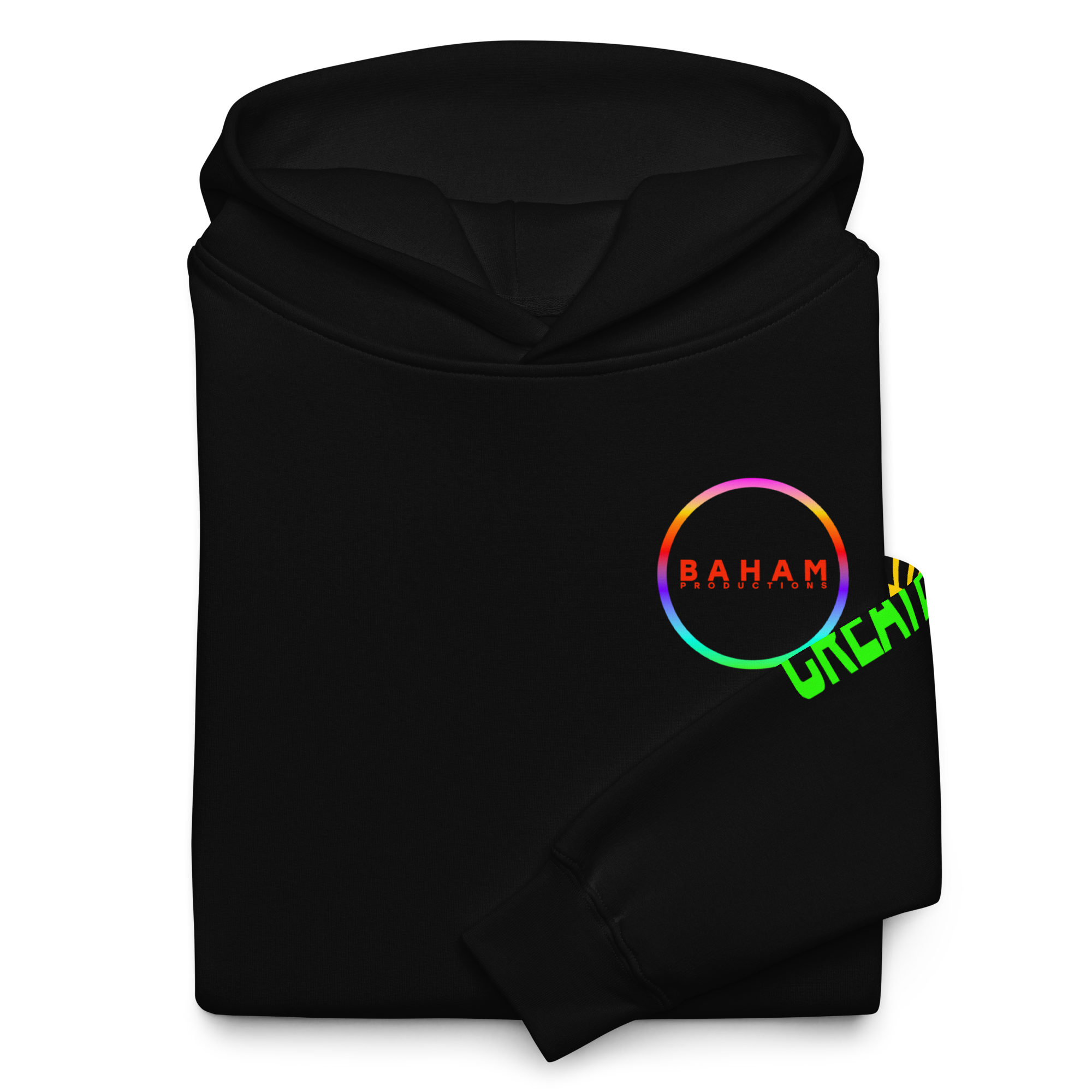 Multicolor Baham Productions Unisex Oversized Hoodie