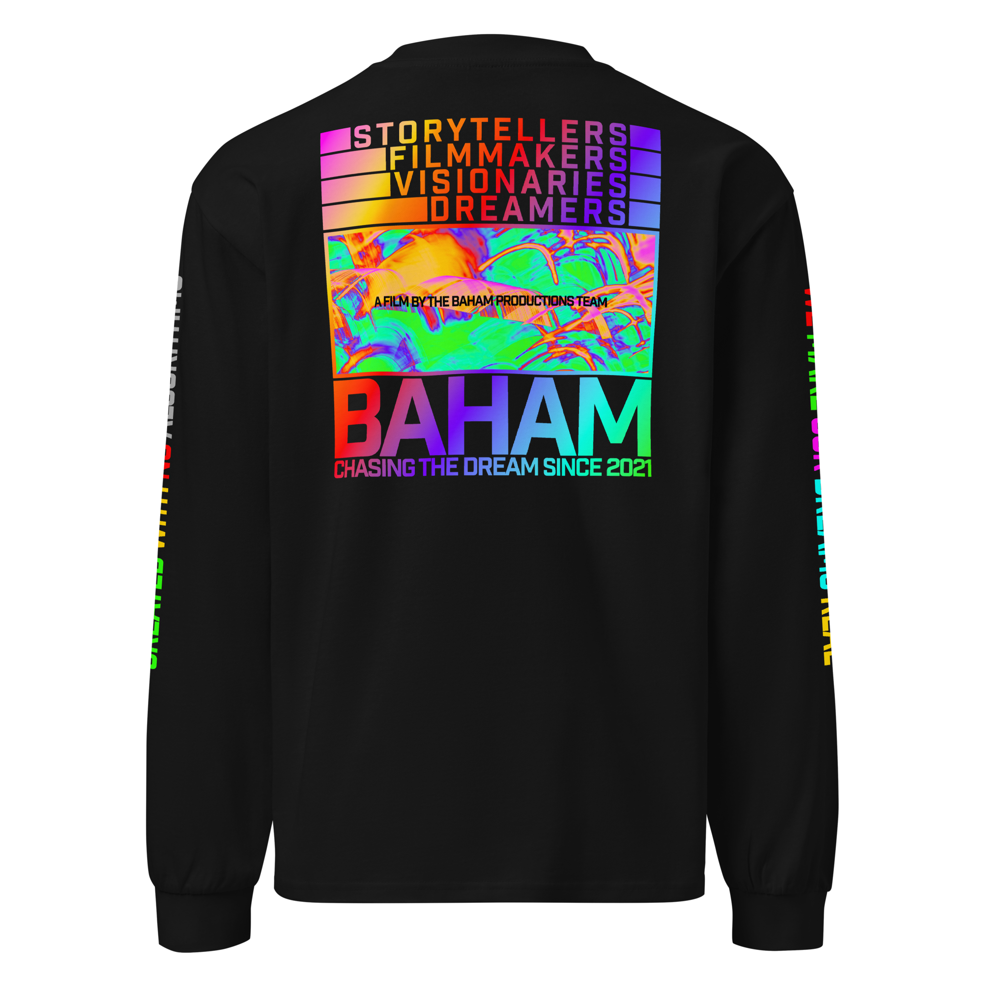 Multicolor Baham Productions Unisex Premium Heavyweight Long Sleeve Shirt