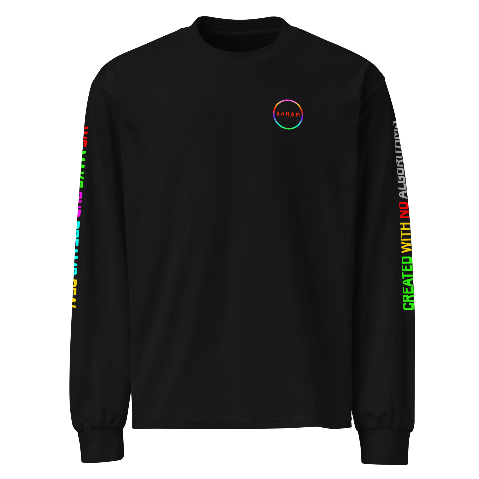 Multicolor Baham Productions Unisex Premium Heavyweight Long Sleeve Shirt