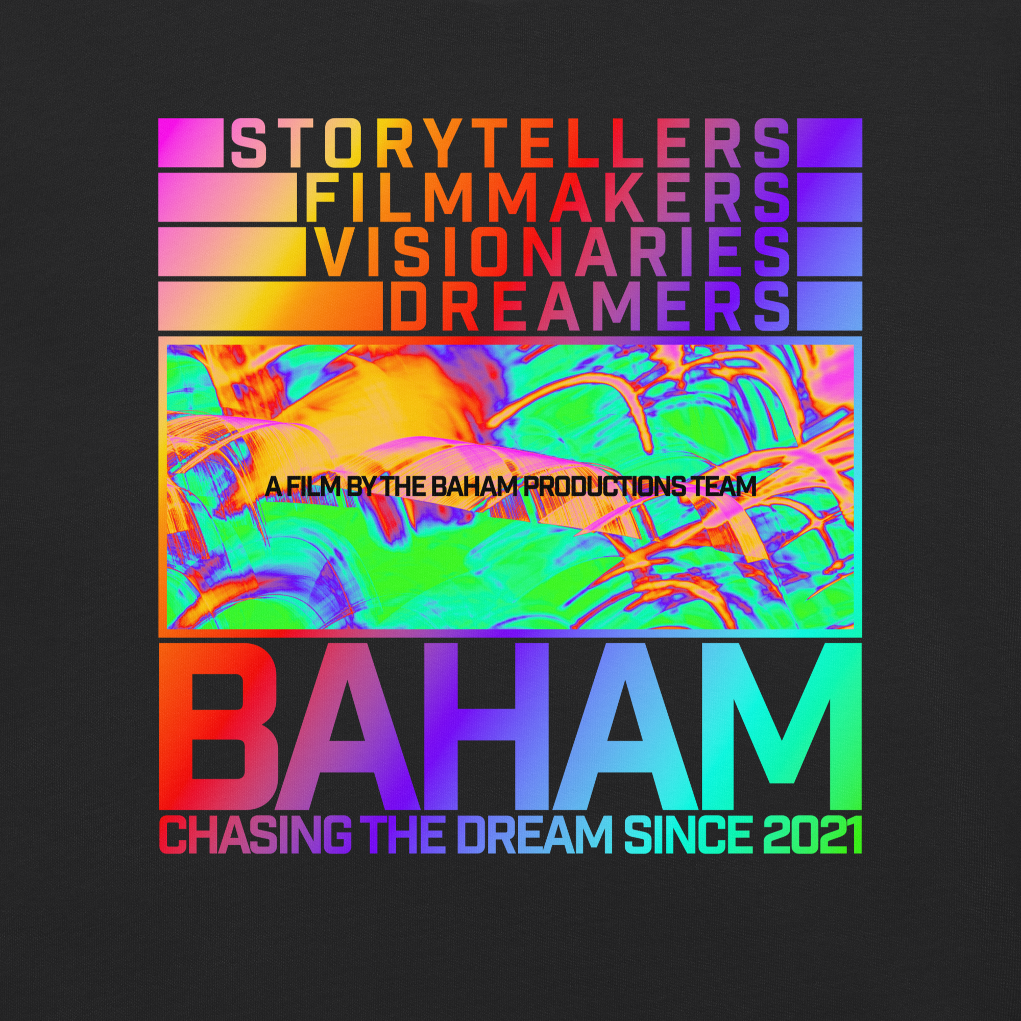Multicolor Baham Productions Unisex Heavyweight T-Shirt