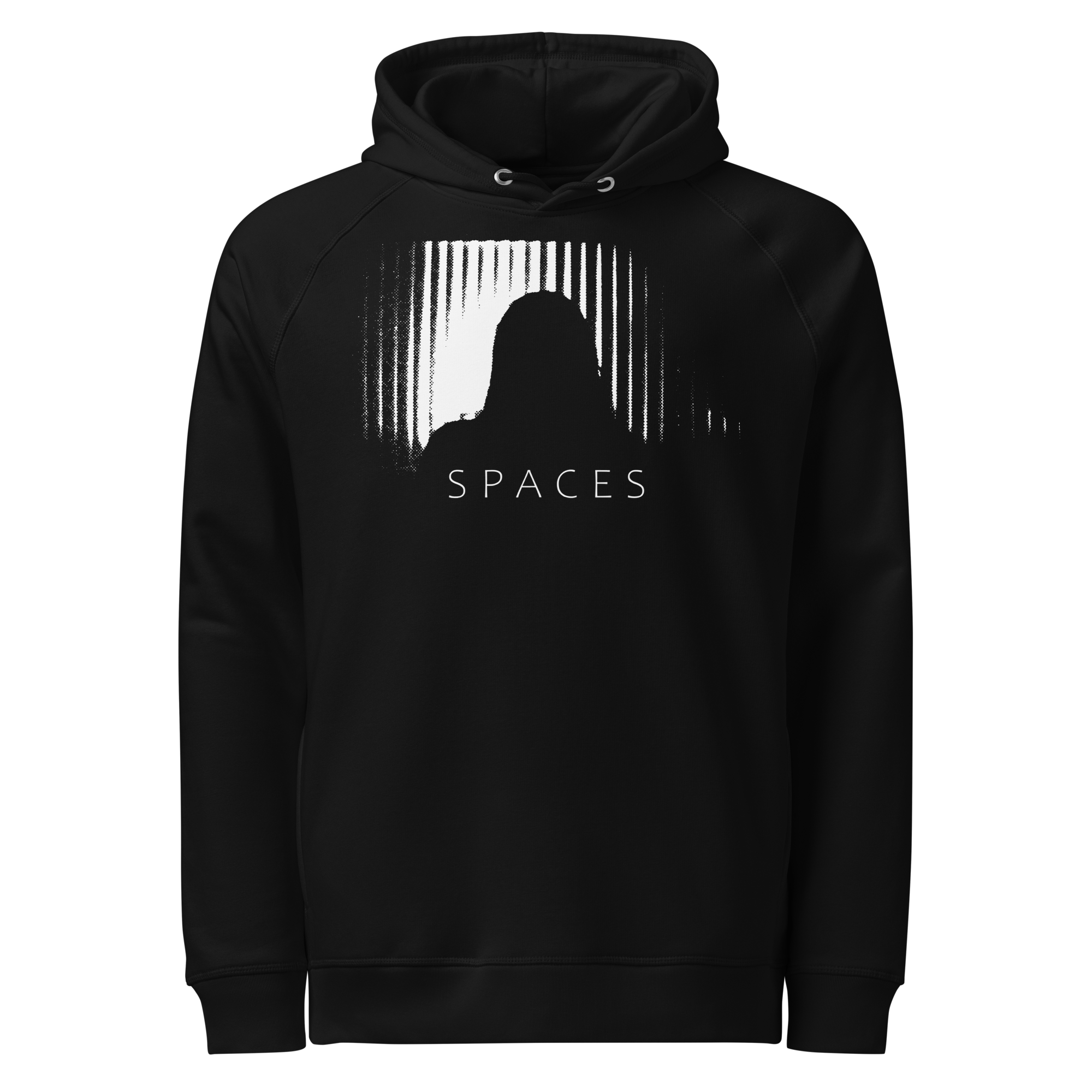 Spaces Lines | Unisex Organic Hoodie