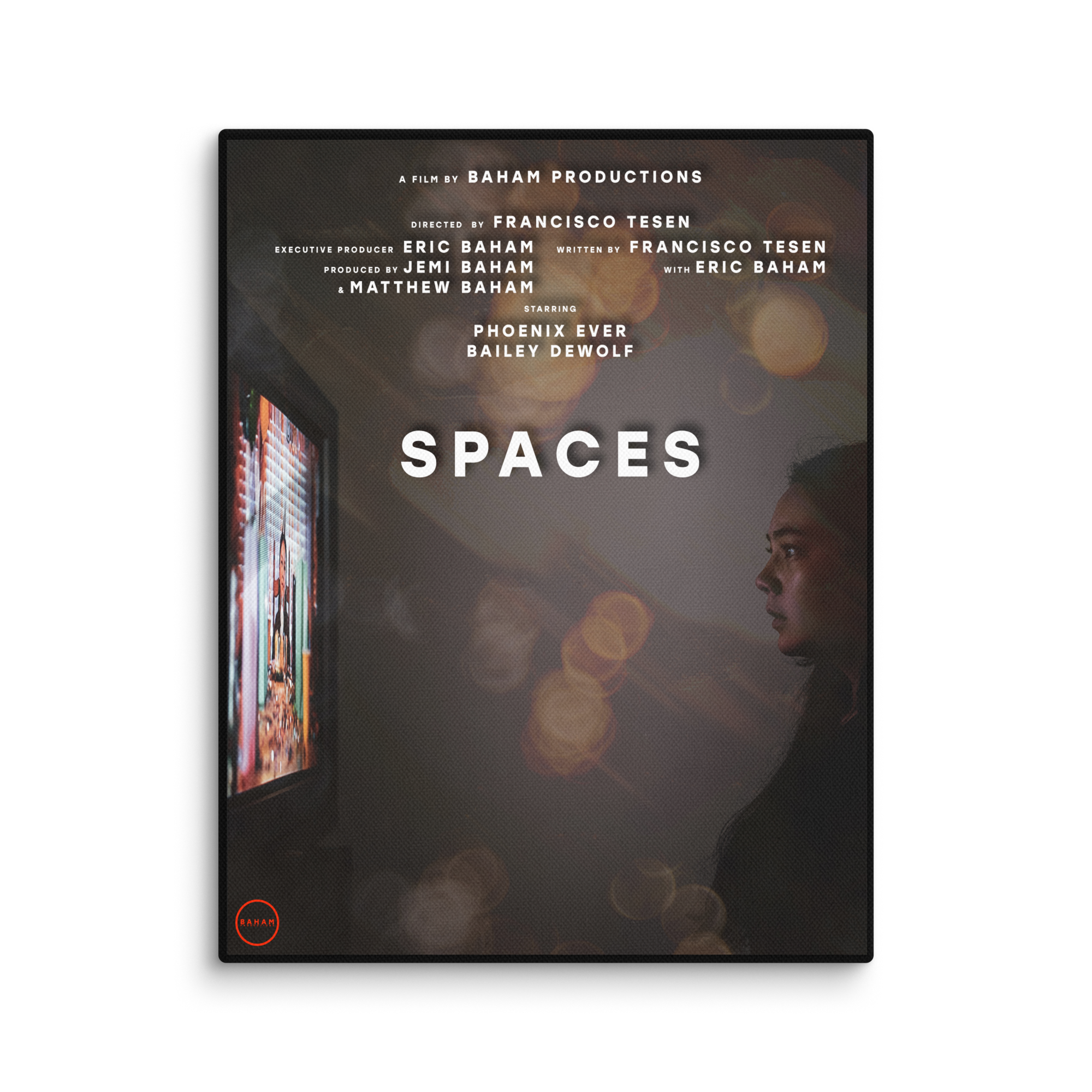 Spaces 11"x14" Canvas Poster