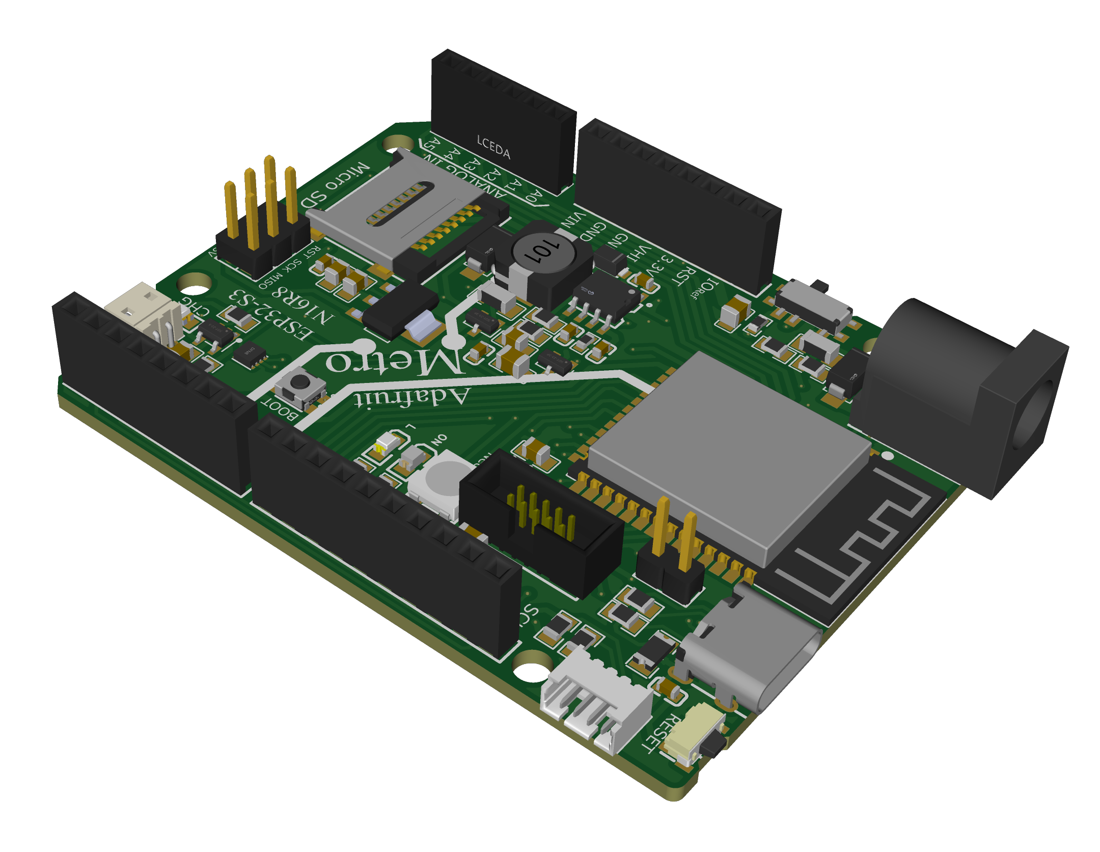Adafruit Metro ESP32-S3 with 16 MB Flash 8 MB PSRAM