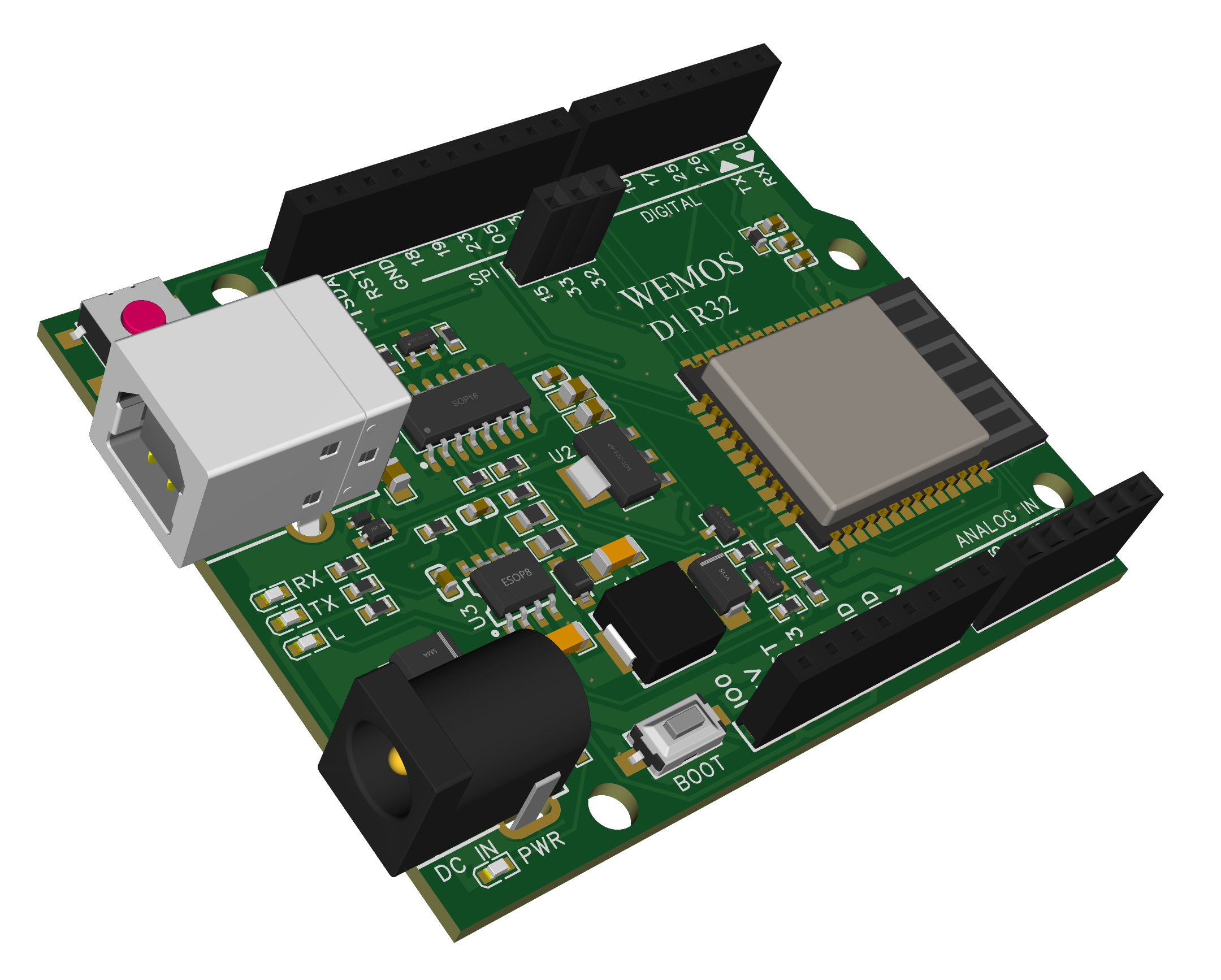 Arduino WeMOS D1 R32